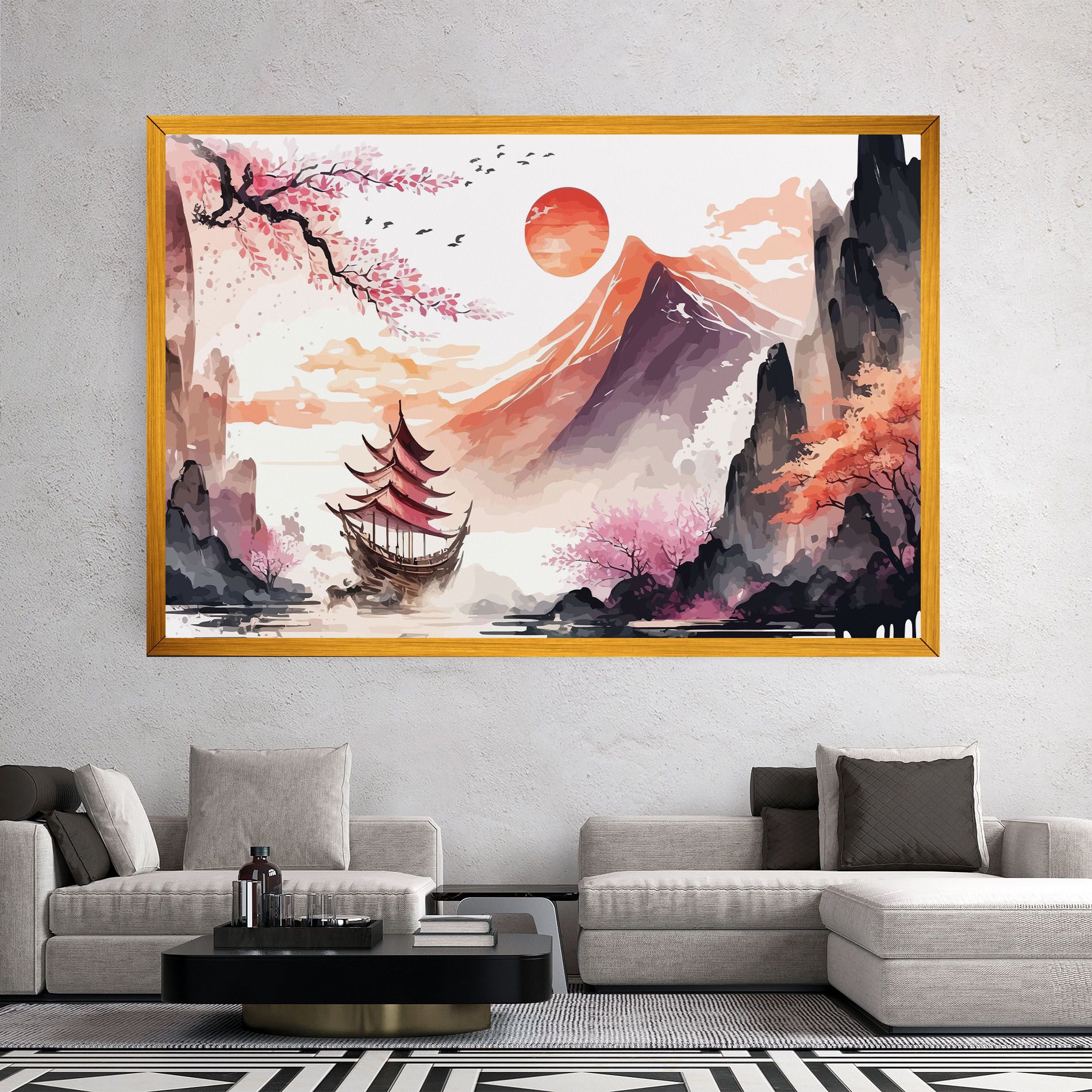 Asiatic Purple Mountain mockup 2