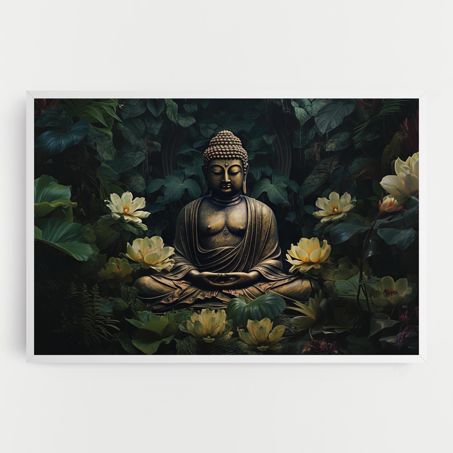 Vászonkép Calm Buddha Art mockup 0