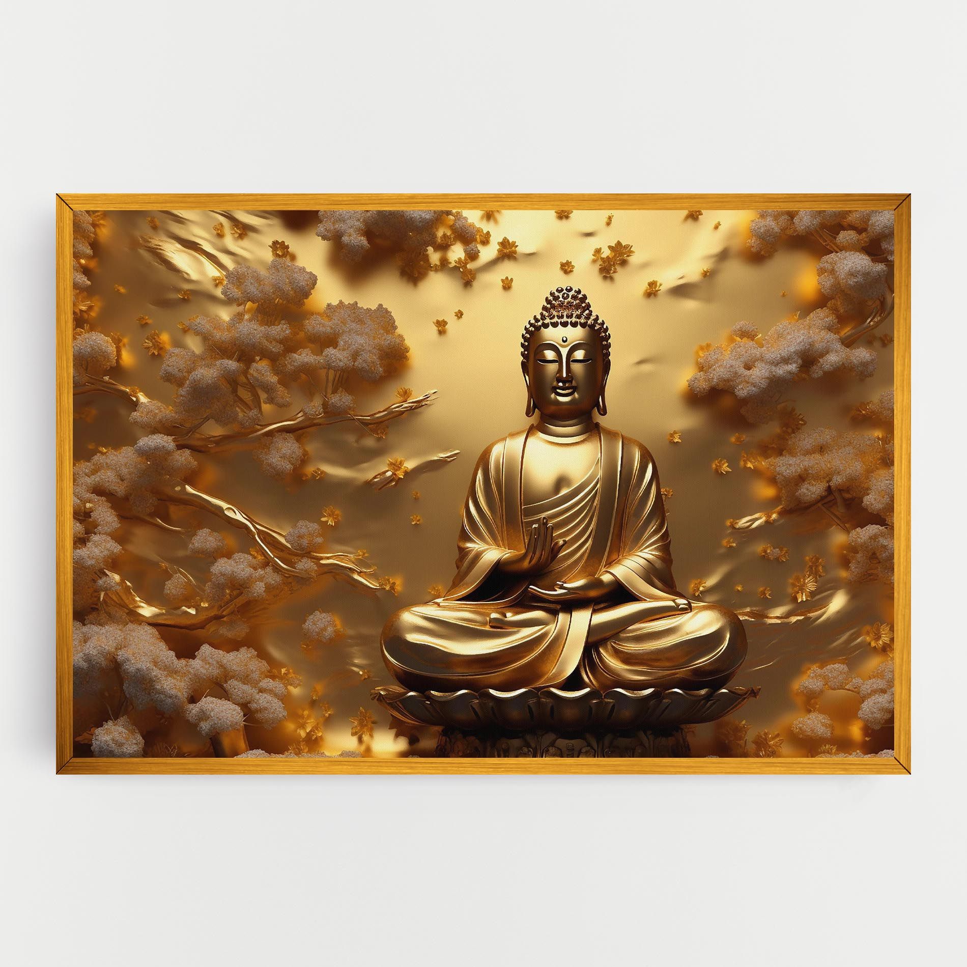 Strong Gold Buddha mockup 0