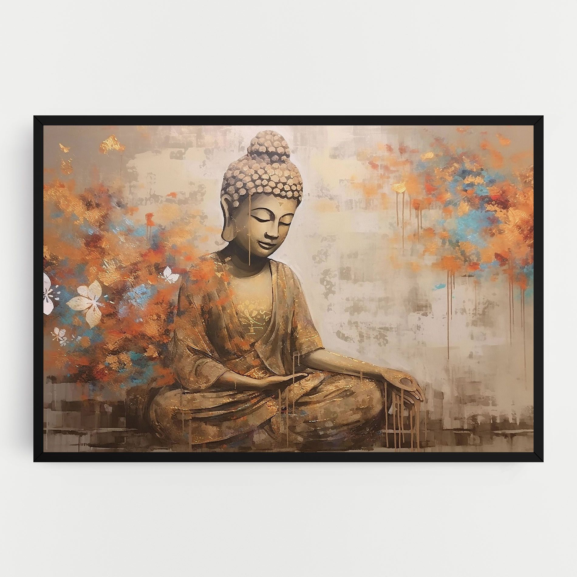 Buddha Cream Blue mockup 0