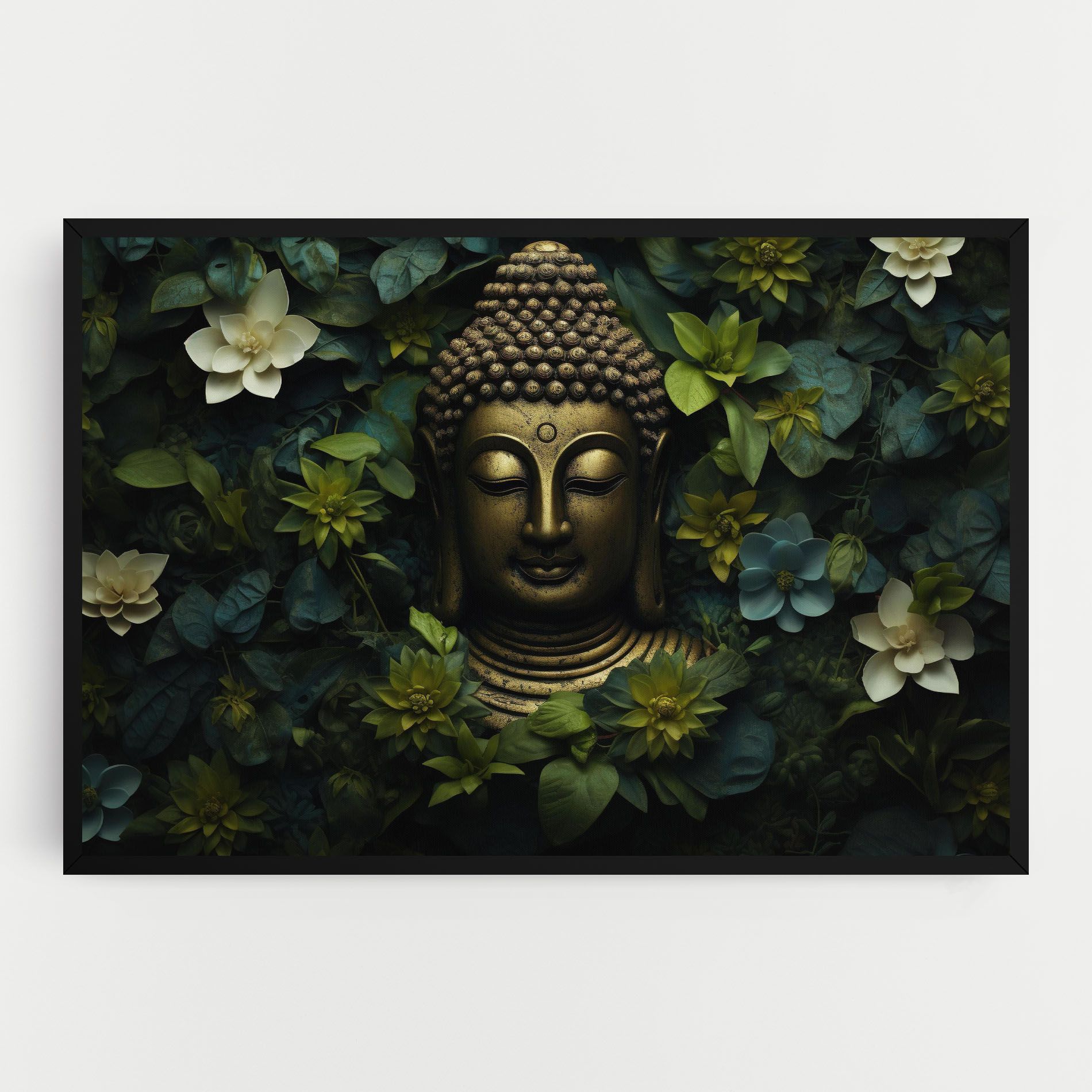 Lotus Flower Buddha mockup 0