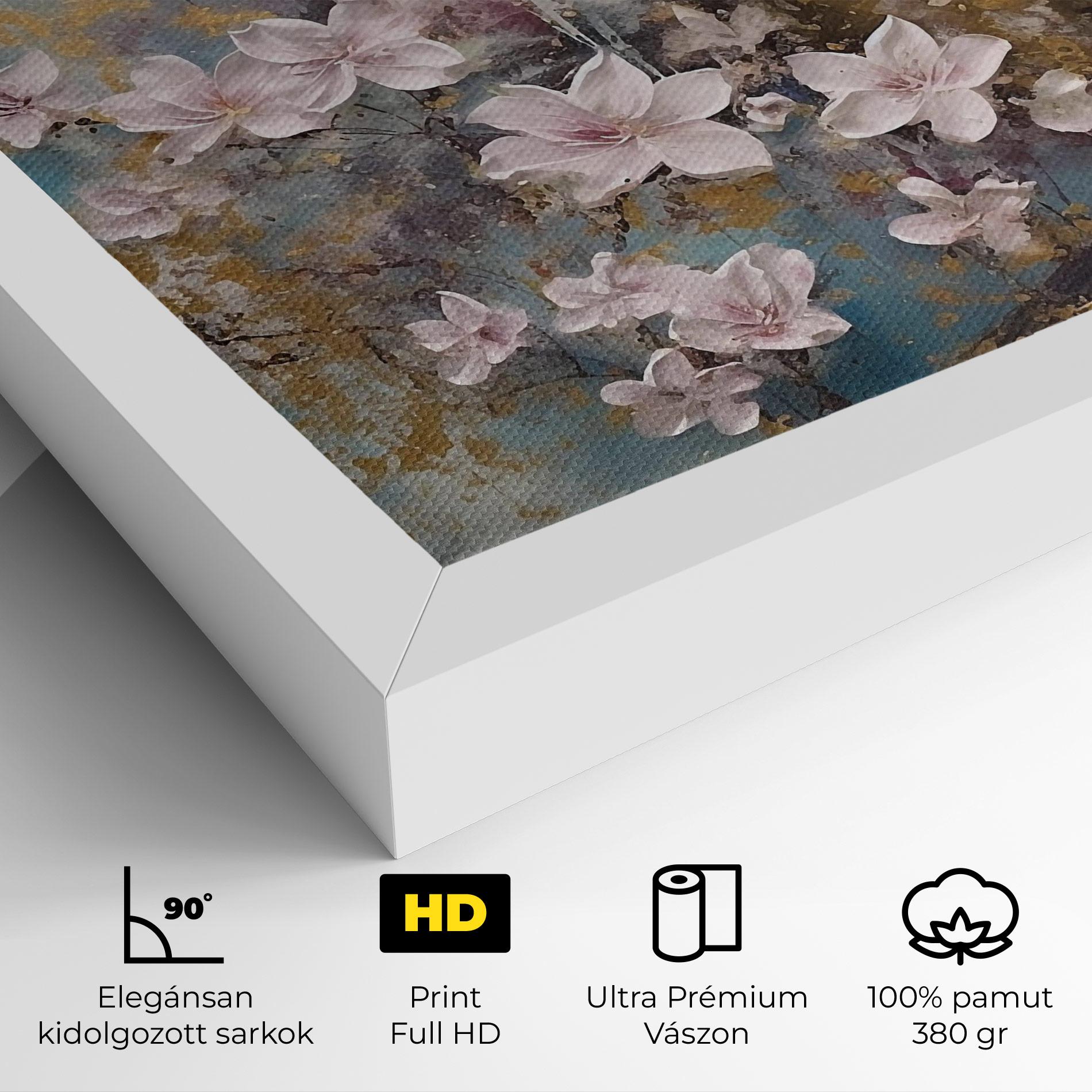 Vászonkép Abstract Buddha Plants mockup 4