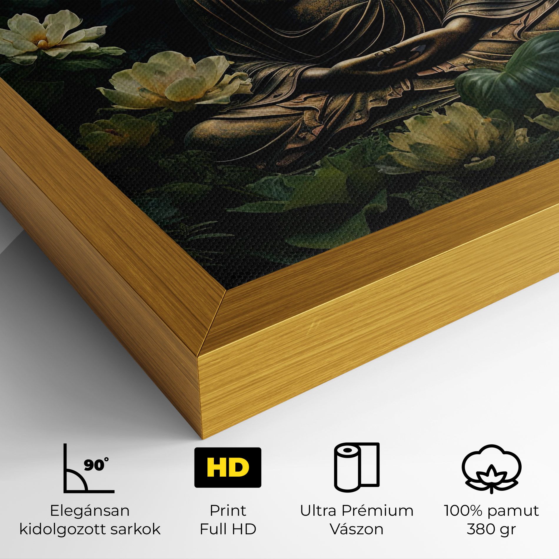 Calm Buddha Art mockup 4