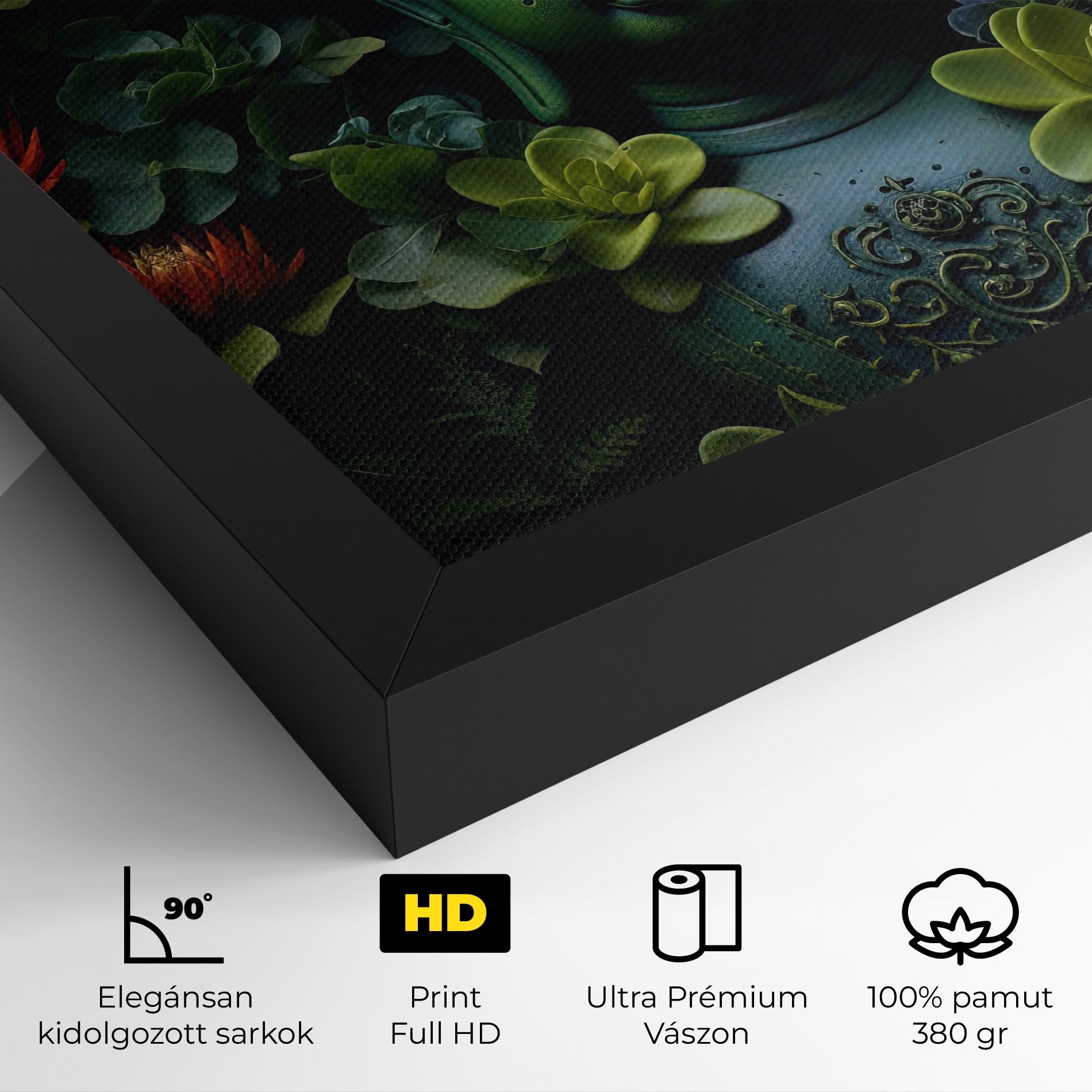 Blue Light Buddha mockup 4