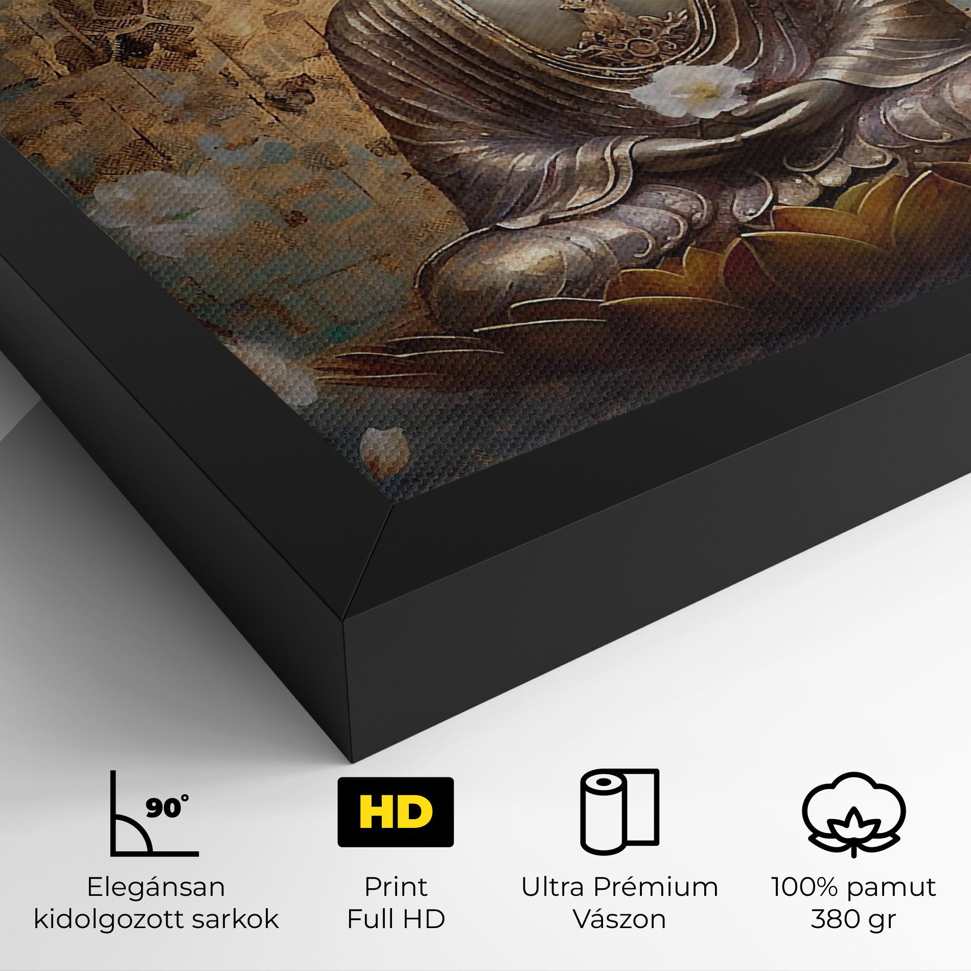 Buddha Meditation Art mockup 4