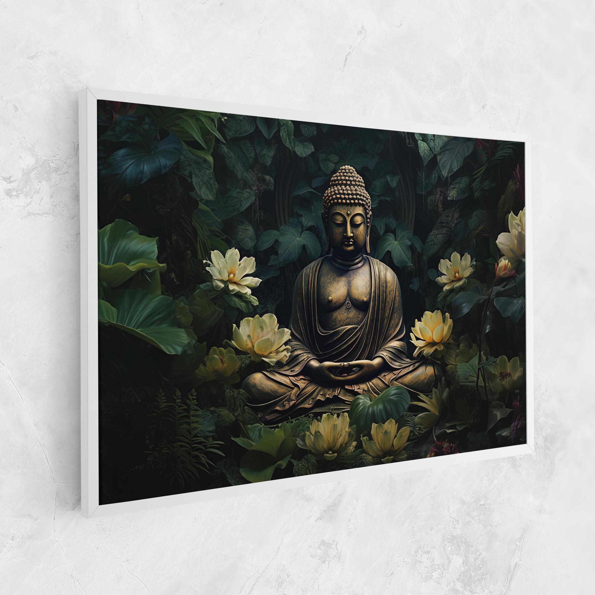 Vászonkép Calm Buddha Art mockup 1