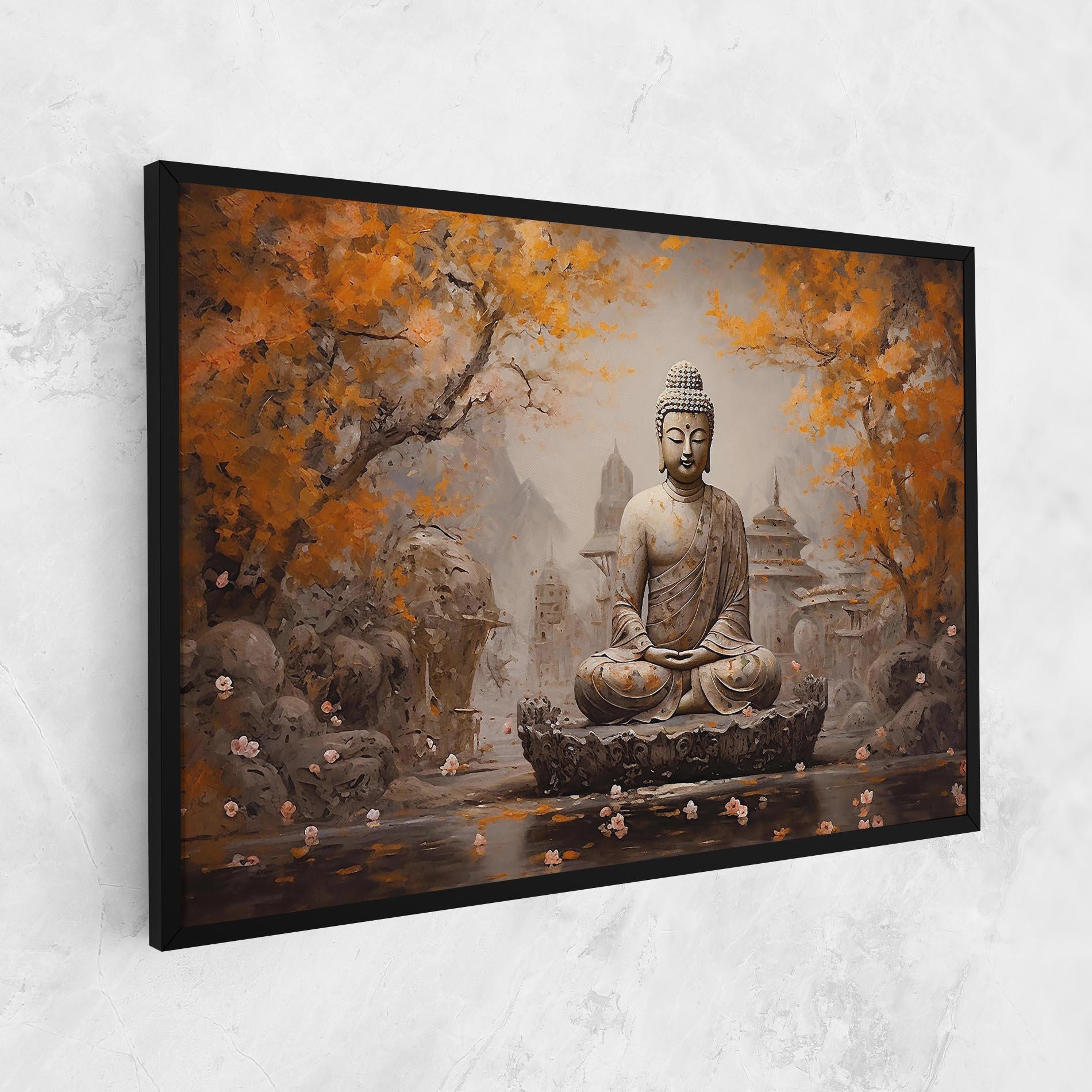 Vászonkép Beautiful Buddha Art mockup 1