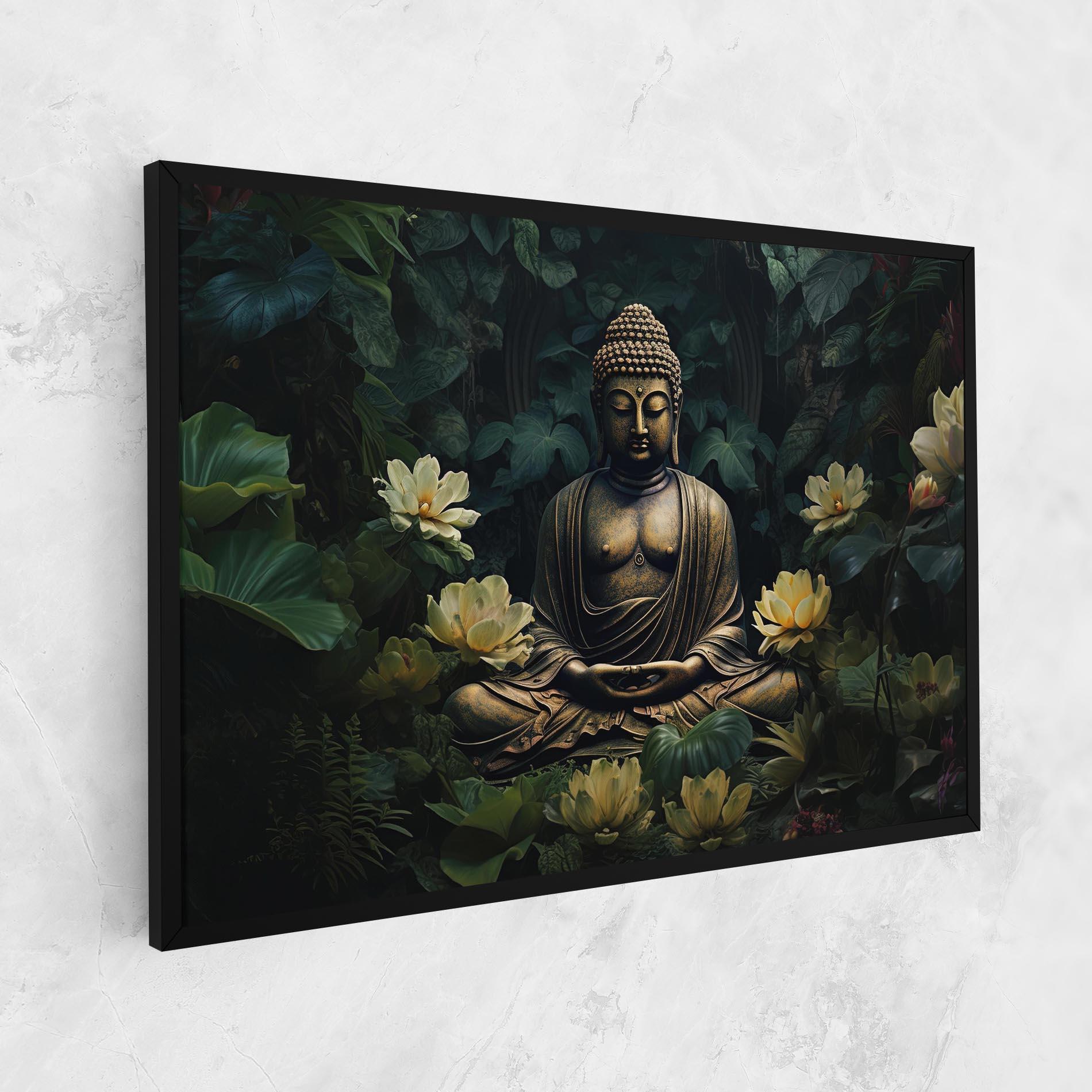 Vászonkép Calm Buddha Art mockup 1
