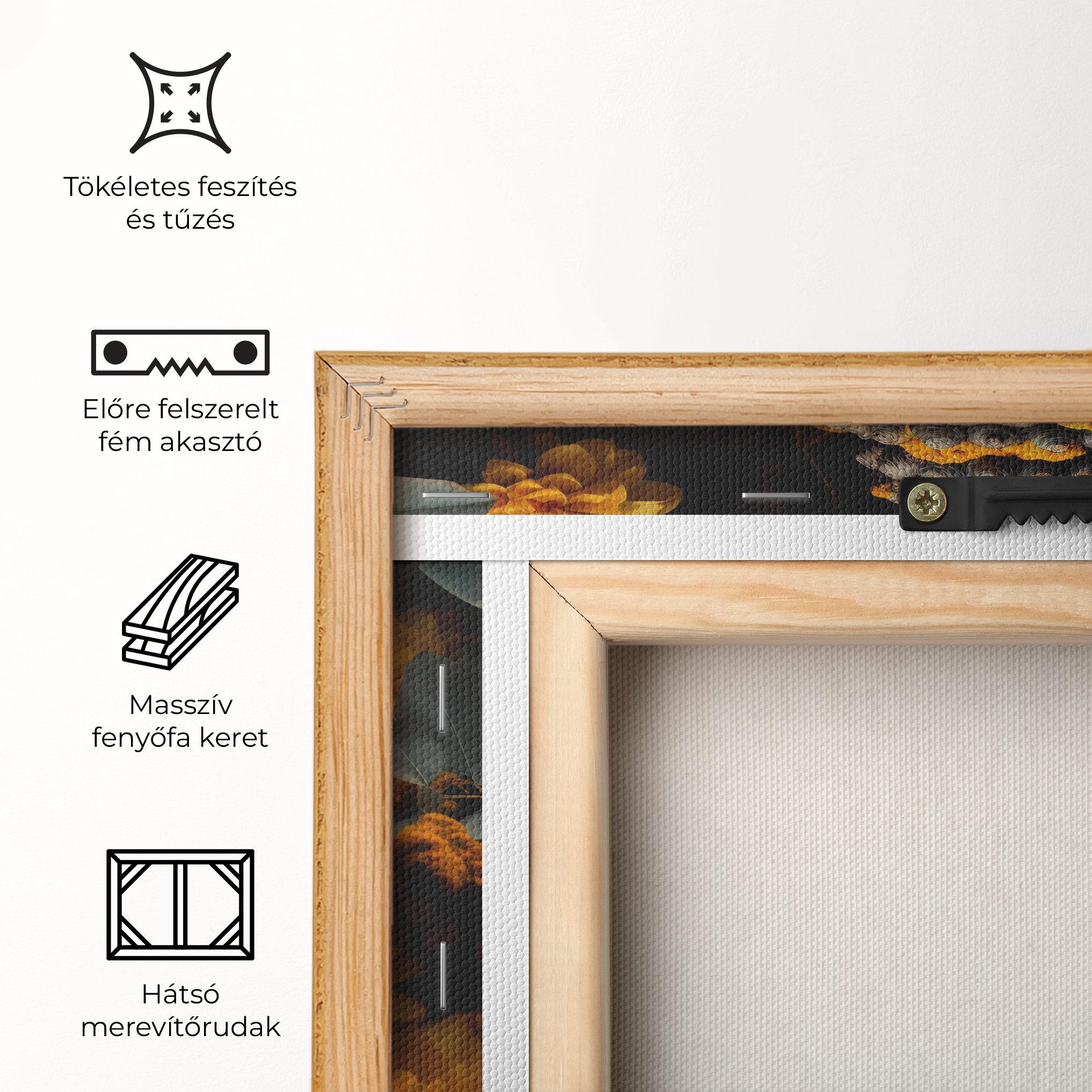 Vászonkép Buddha Peace Statue mockup 5