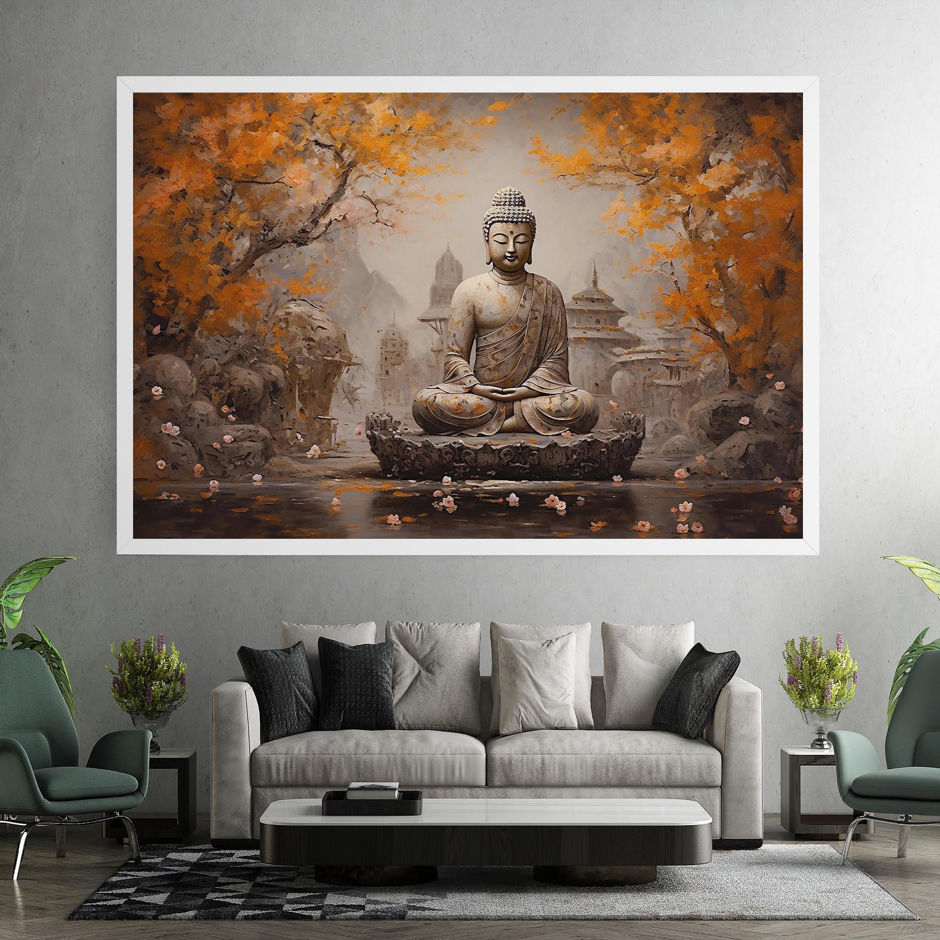 Vászonkép Beautiful Buddha Art mockup 7