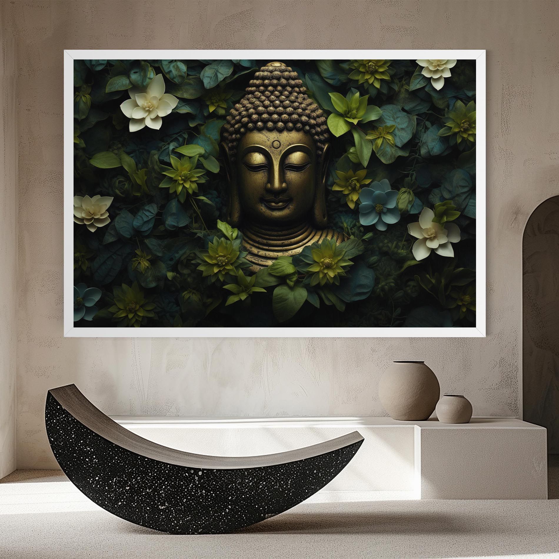 Lotus Flower Buddha mockup 8