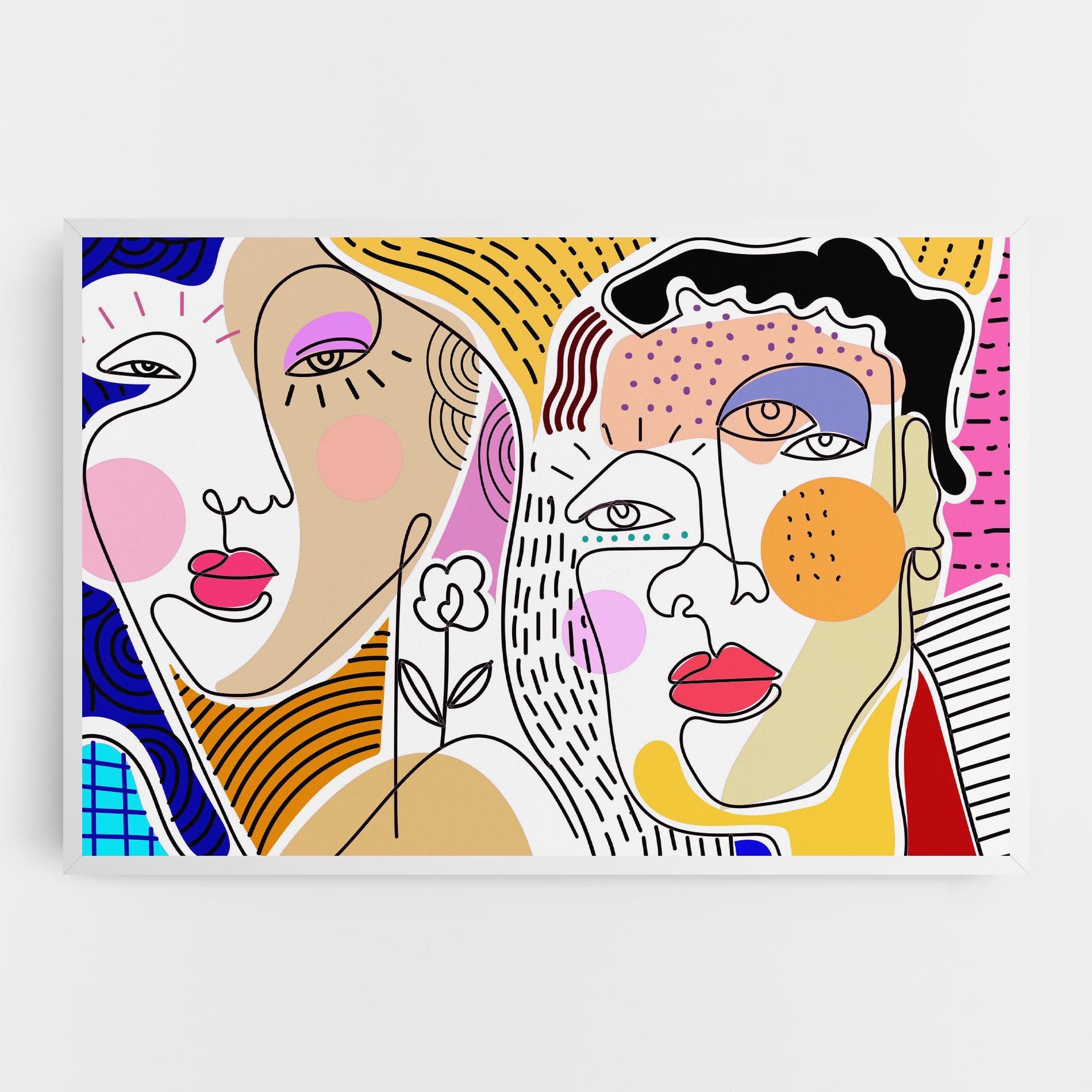 Abstract Eye Face mockup 0