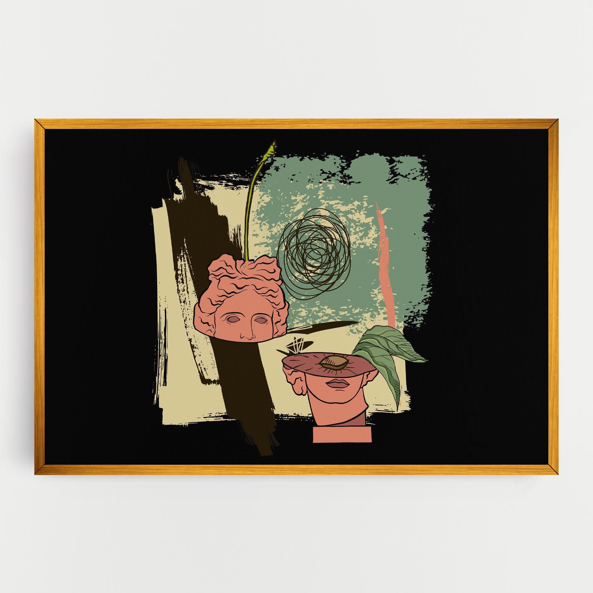 Statue Fruit mockup 0