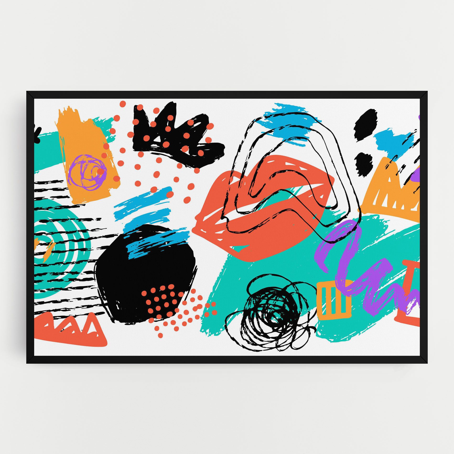 Drawing Collage Art mockup 0