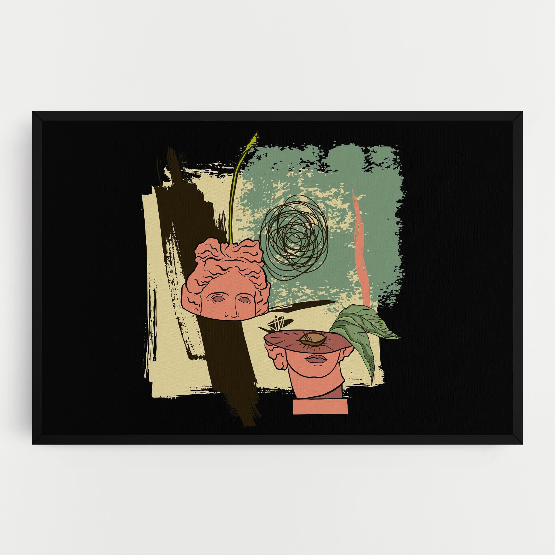 Statue Fruit mockup 0