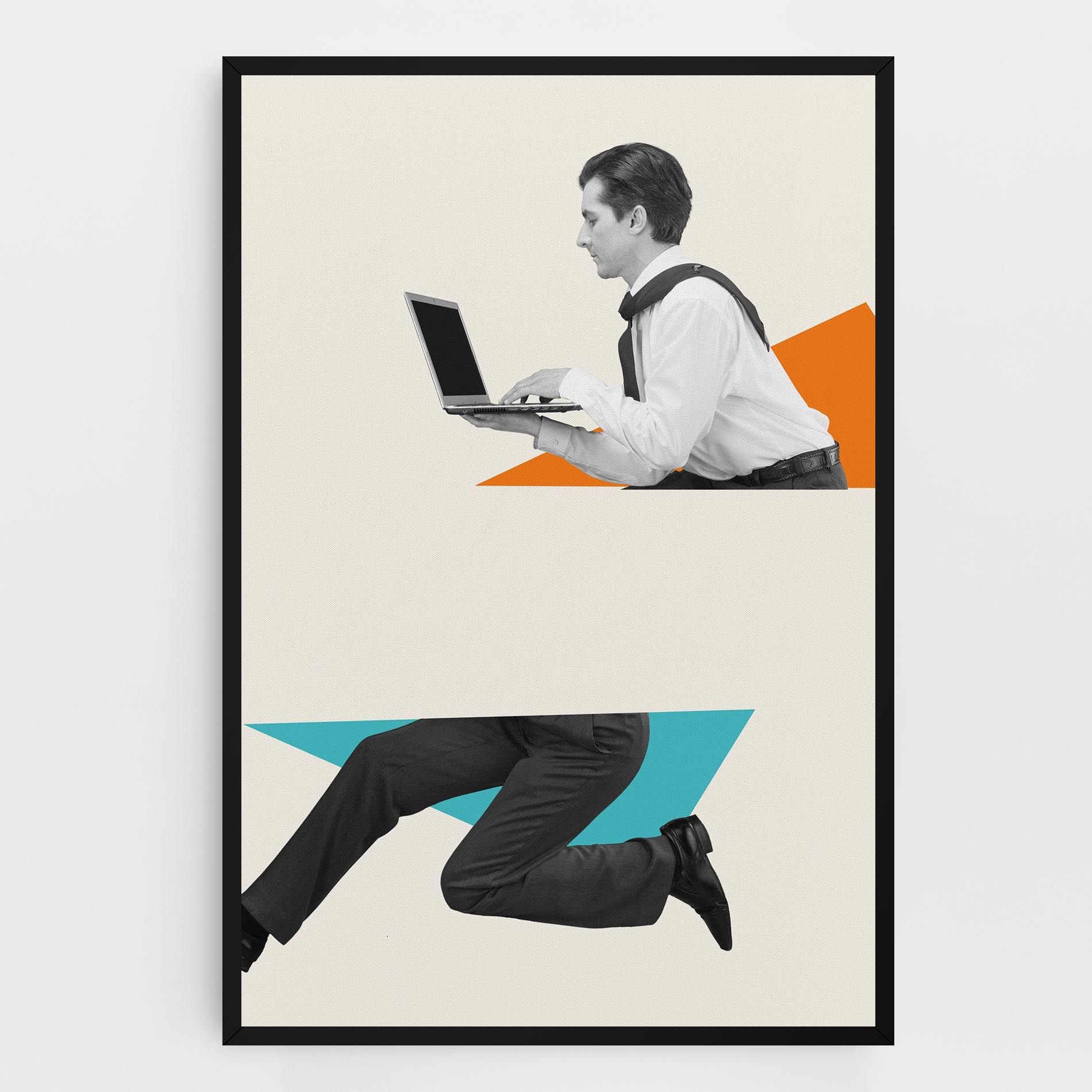 Businessman Collage mockup 0