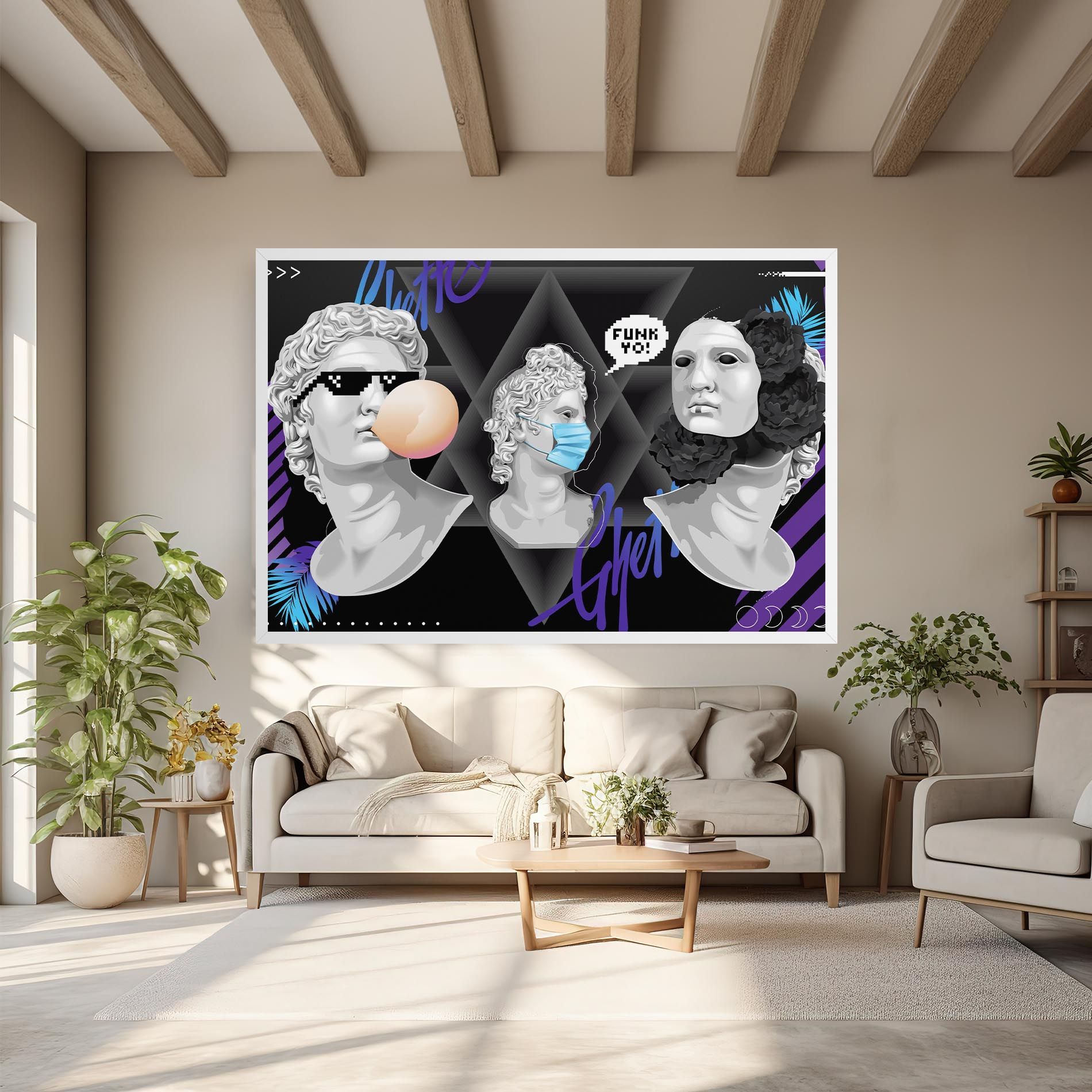 Statue Mask mockup 6