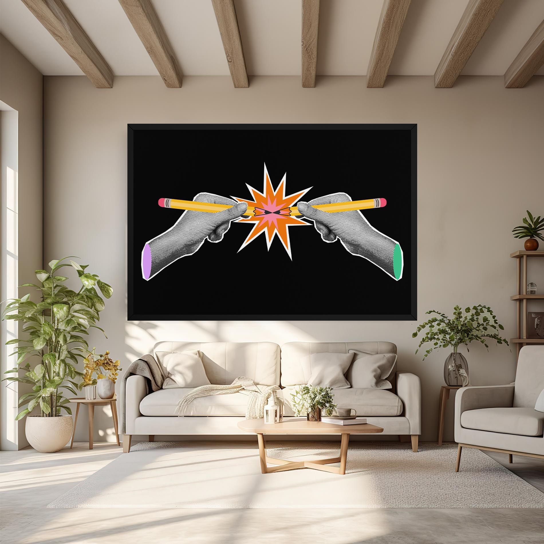 Pencil Hand mockup 6