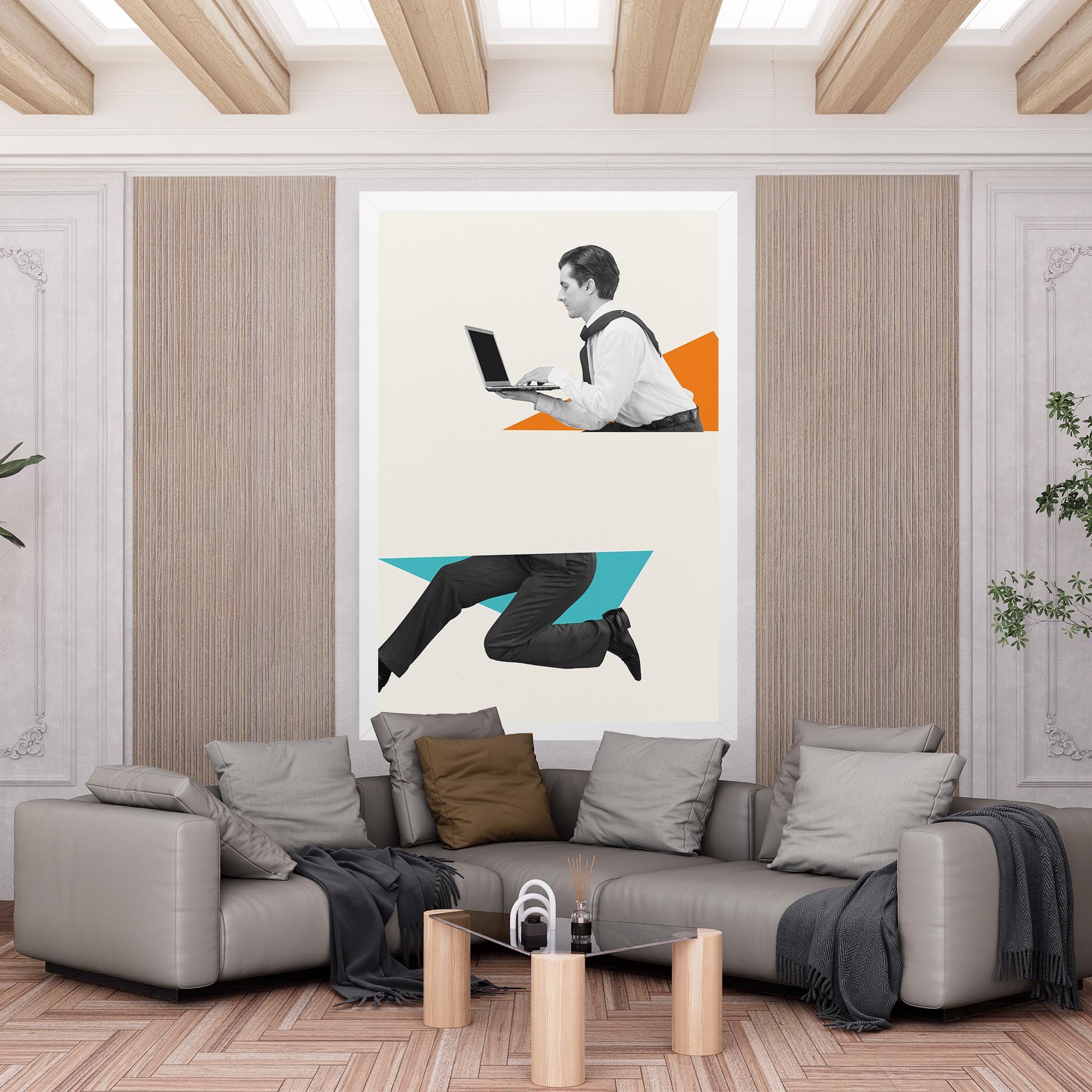 Businessman Collage mockup 6