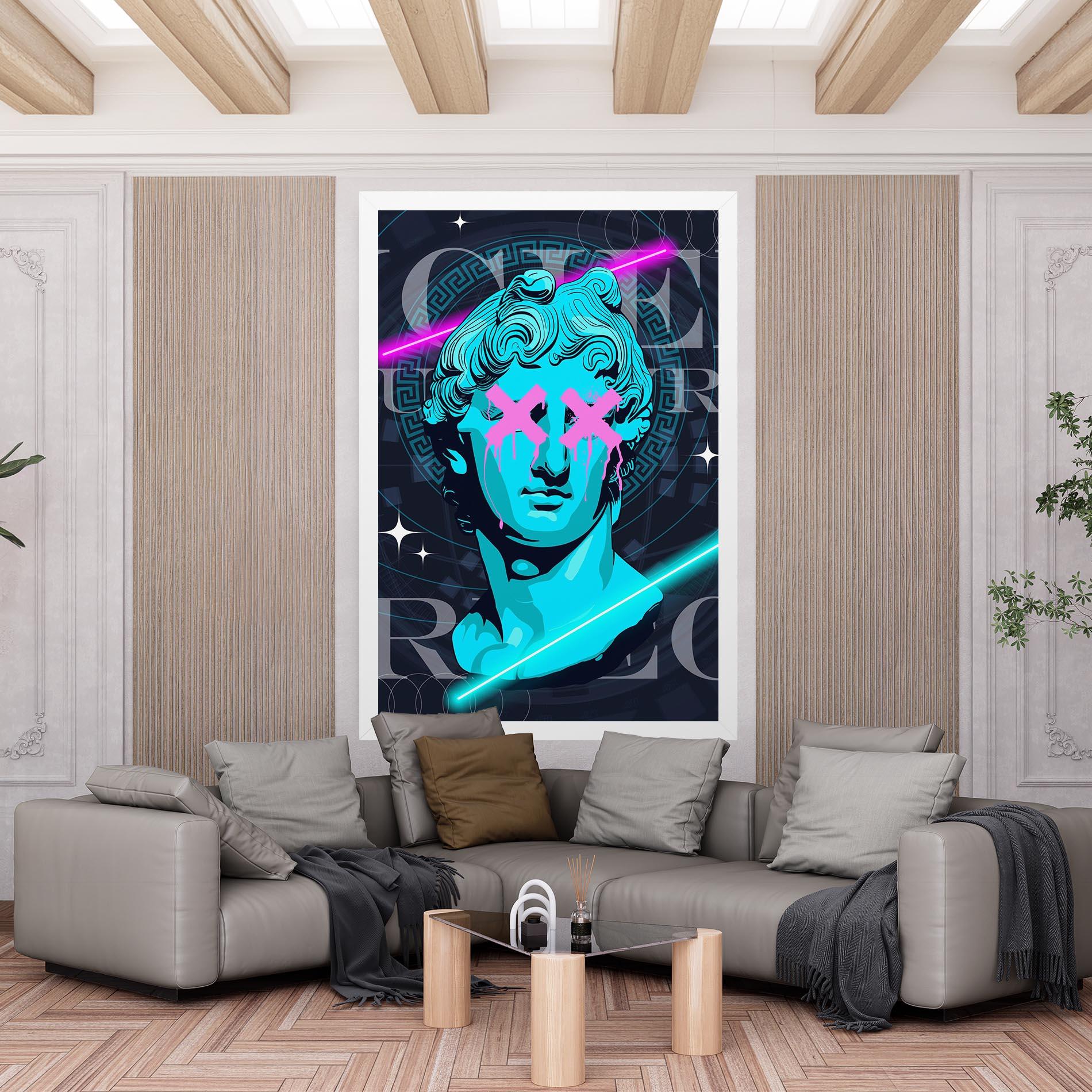 Vászonkép Sculptures mockup 6