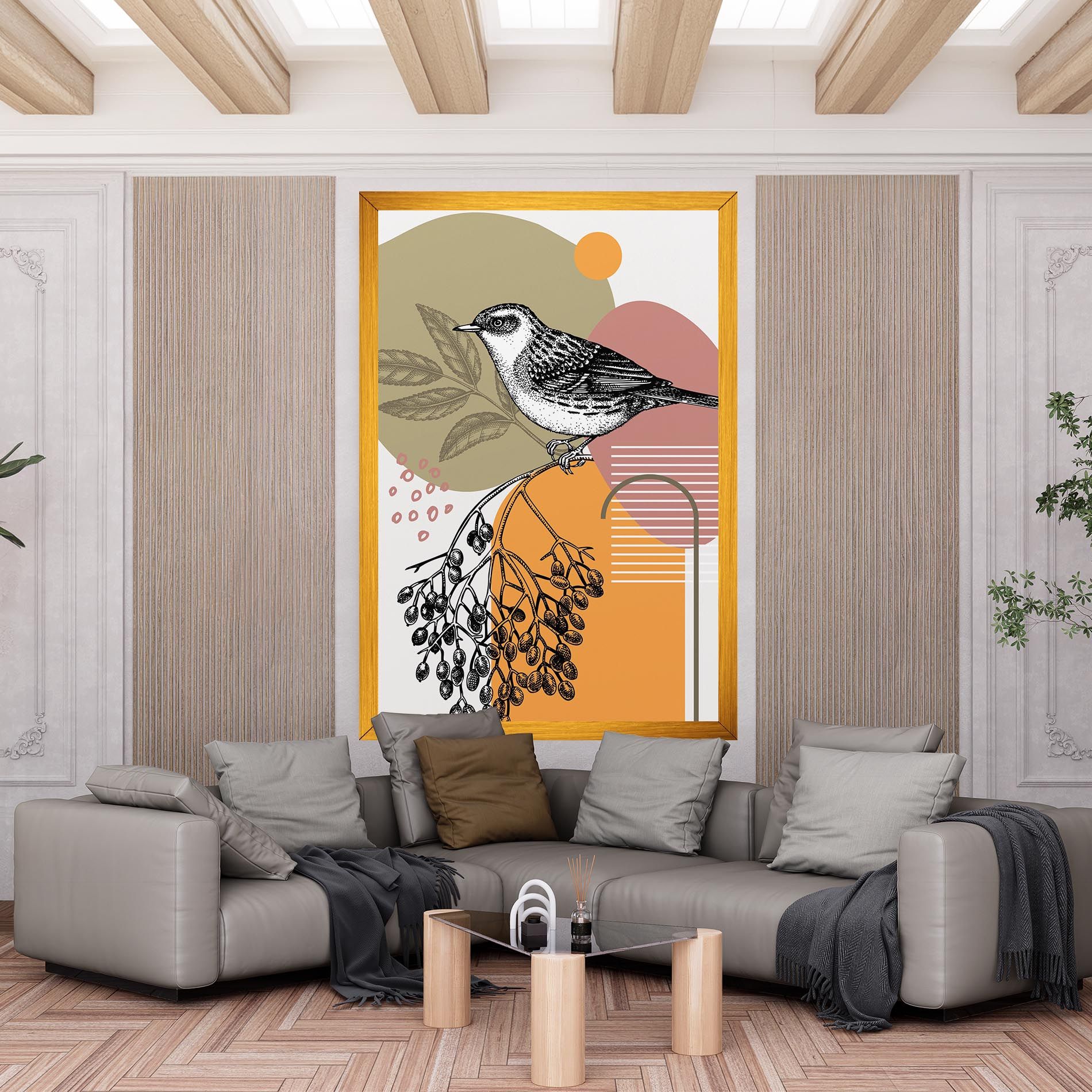 Bird Collage mockup 6