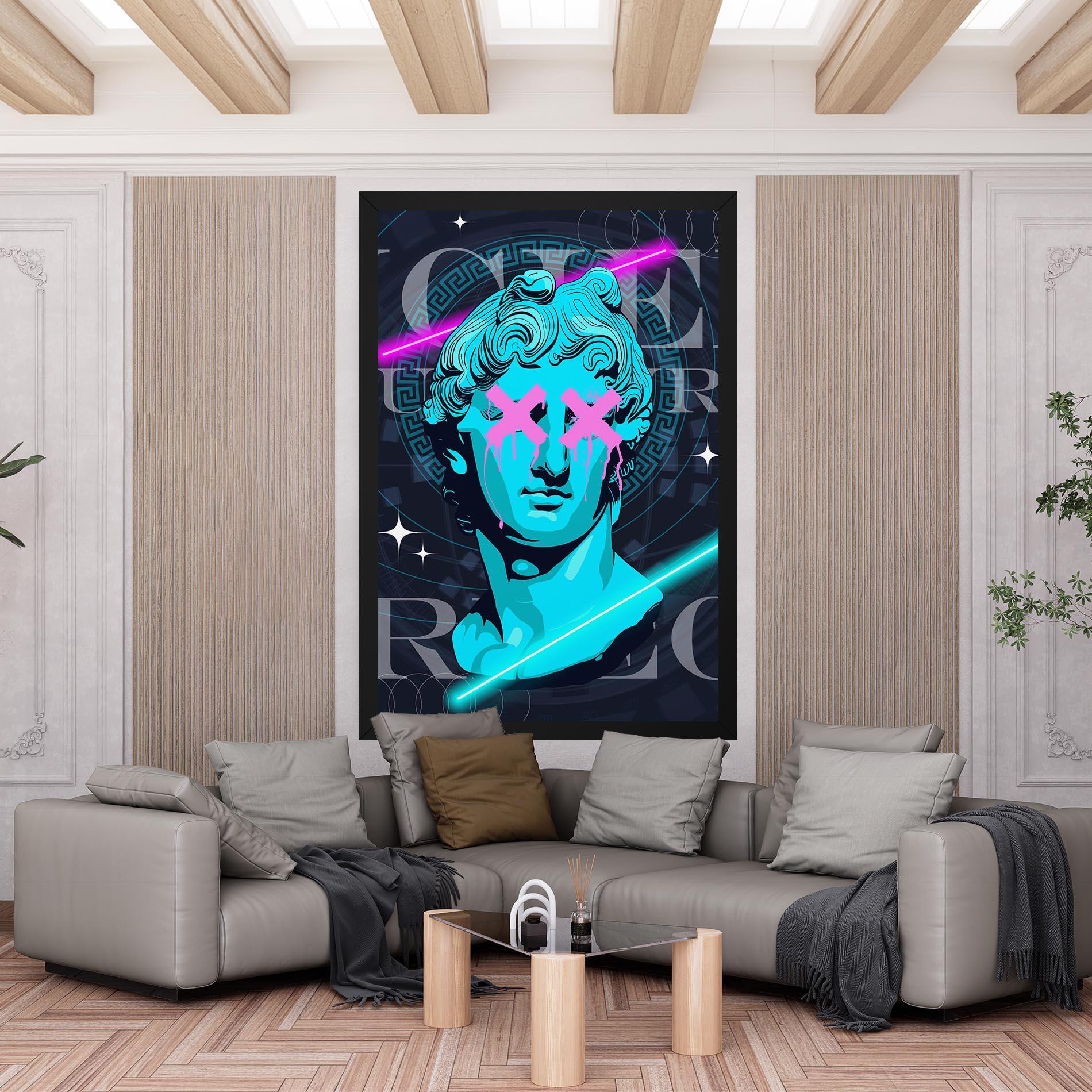 Vászonkép Sculptures mockup 6