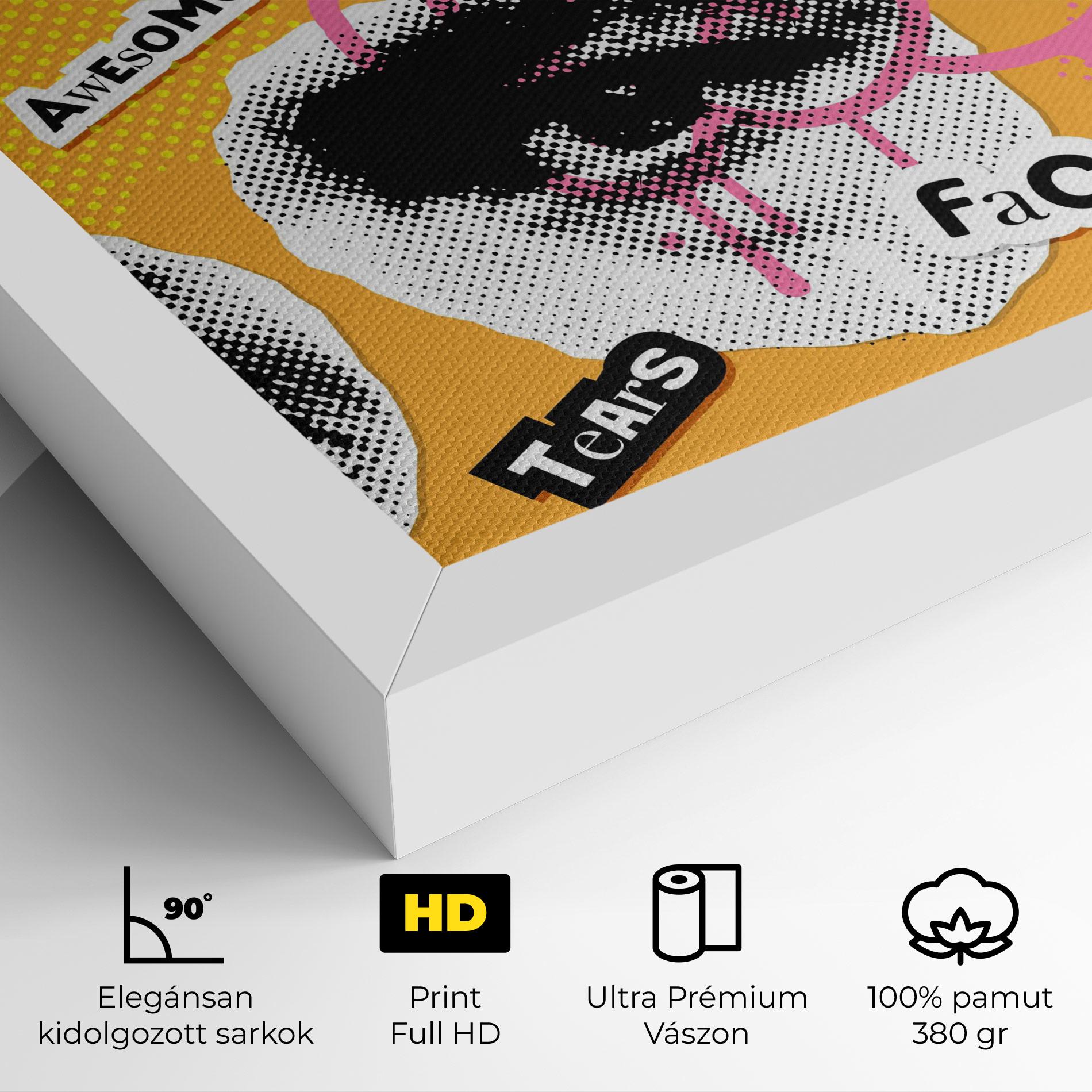 Vászonkép Awesome Emotions mockup 4