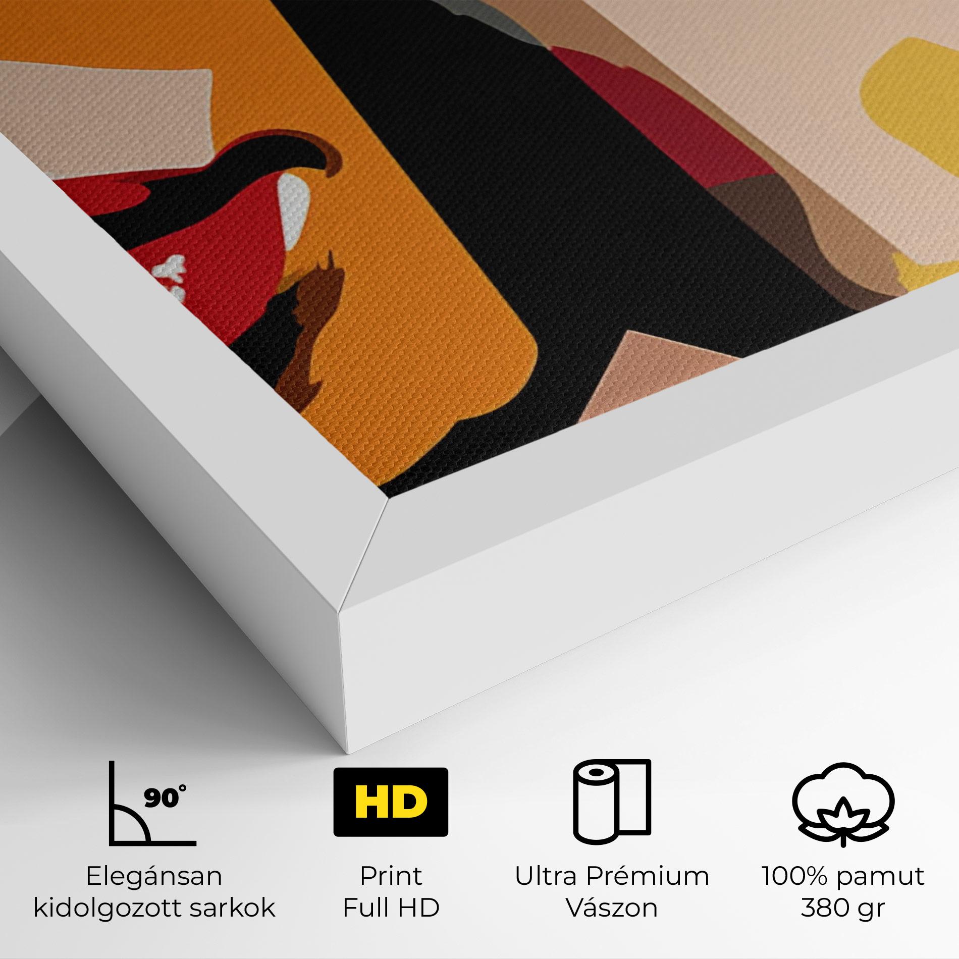 Vászonkép Beauty Woman Art mockup 4