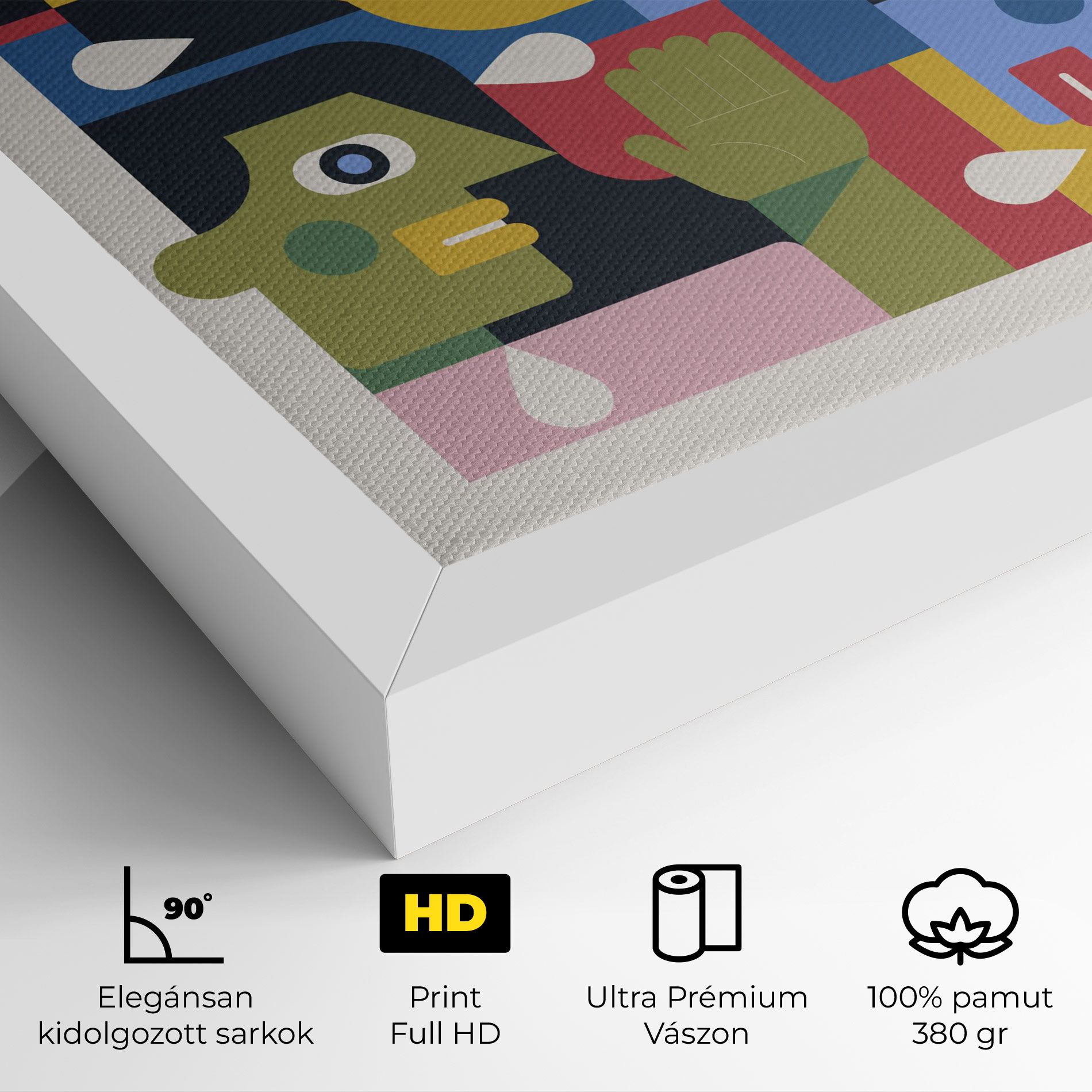 Minimal People Collage mockup 4