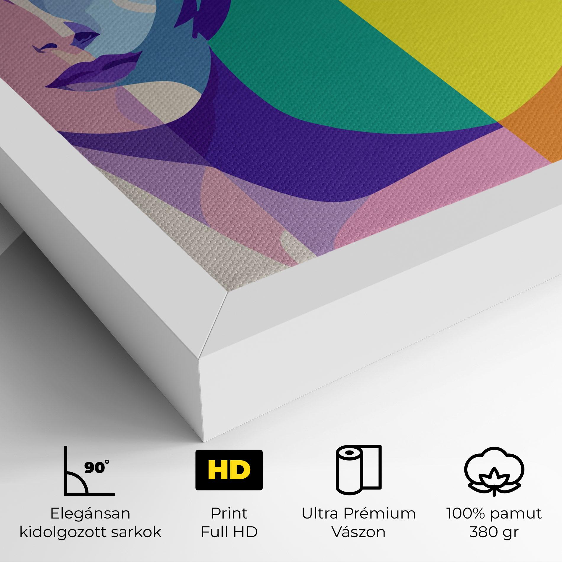 Vászonkép Winter Summer Girl mockup 4