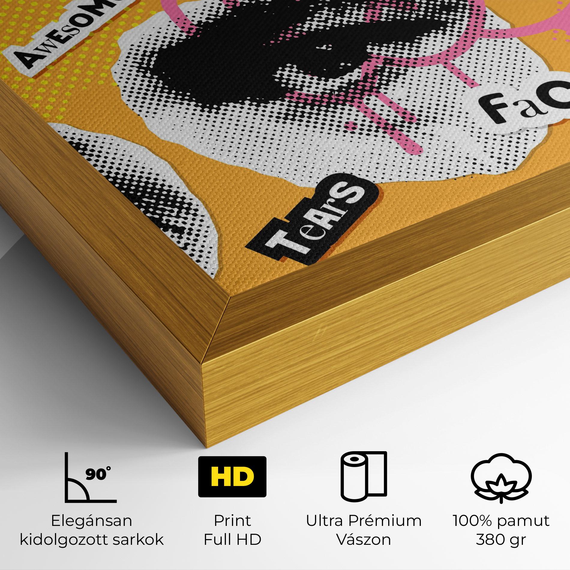 Vászonkép Awesome Emotions mockup 4