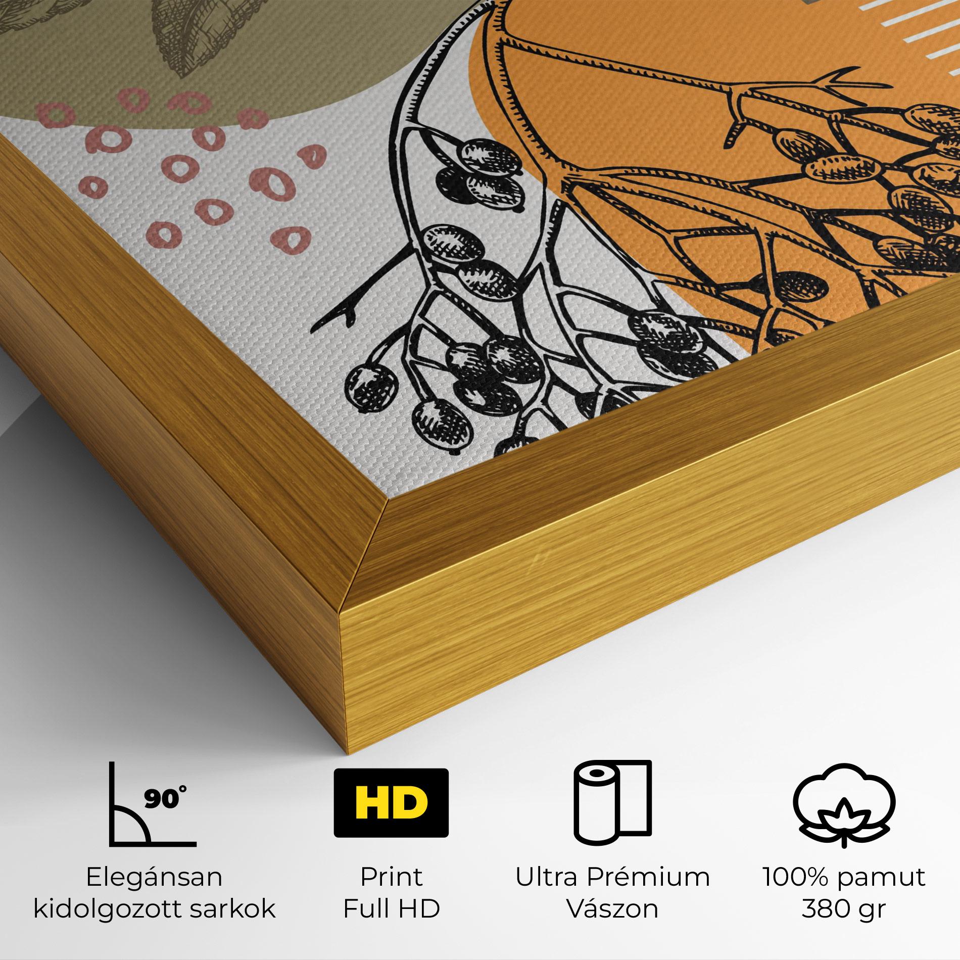 Vászonkép Bird Collage mockup 4