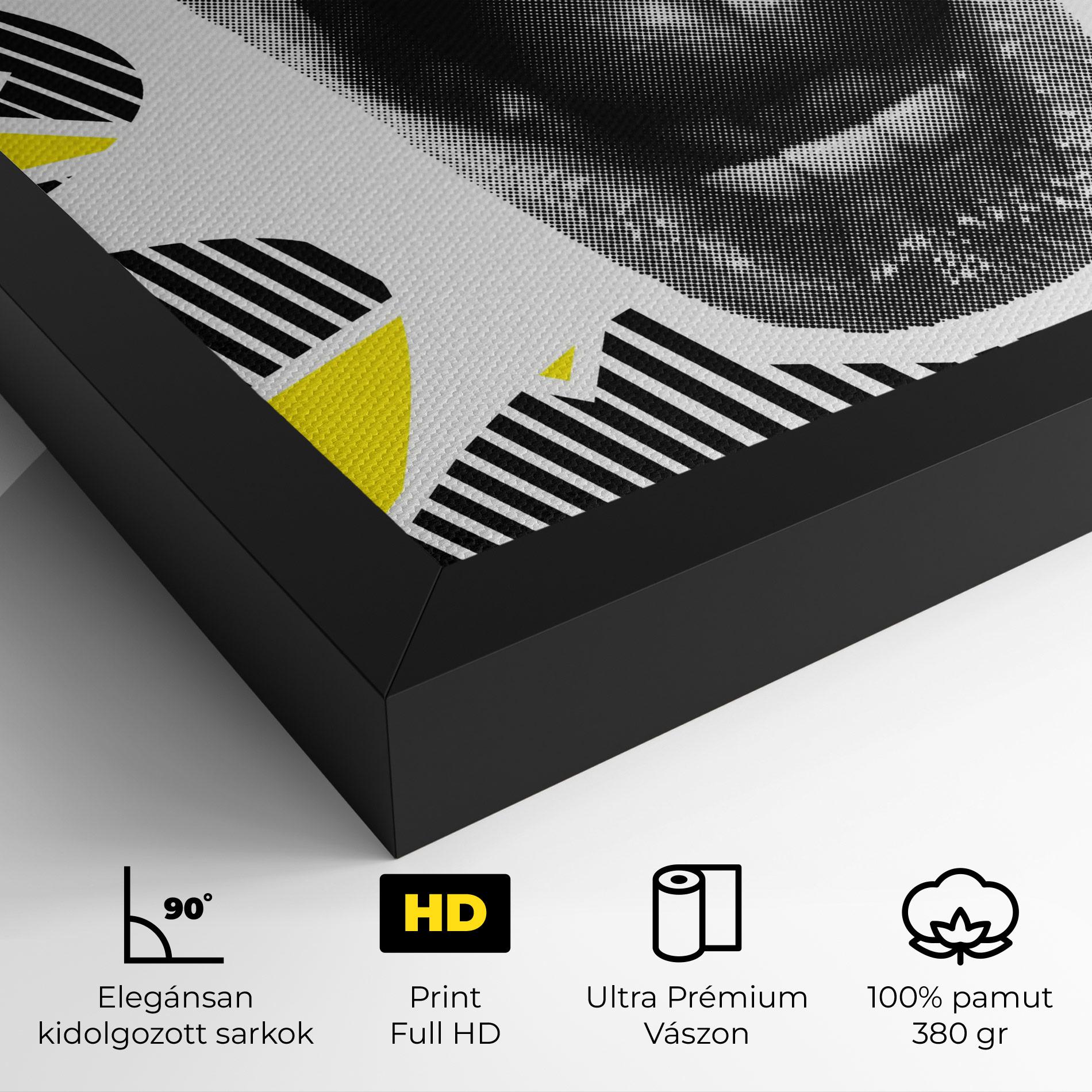 Vászonkép Lightning Mouth mockup 4