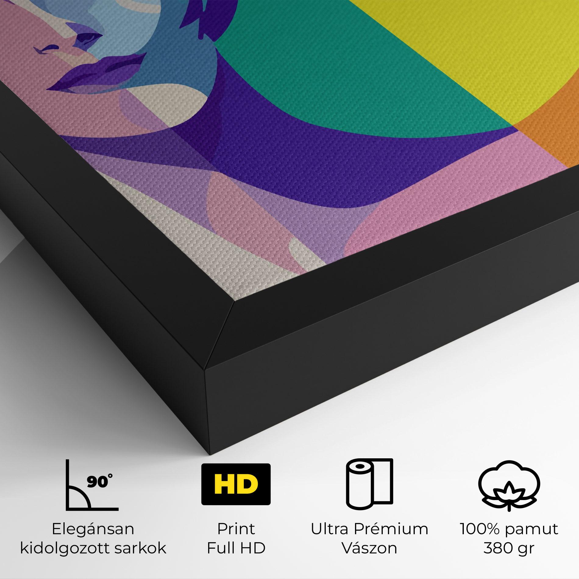 Vászonkép Winter Summer Girl mockup 4