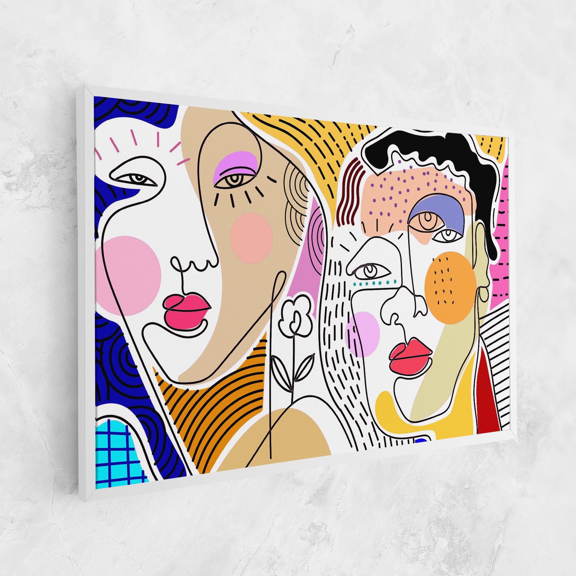 Abstract Eye Face mockup 1