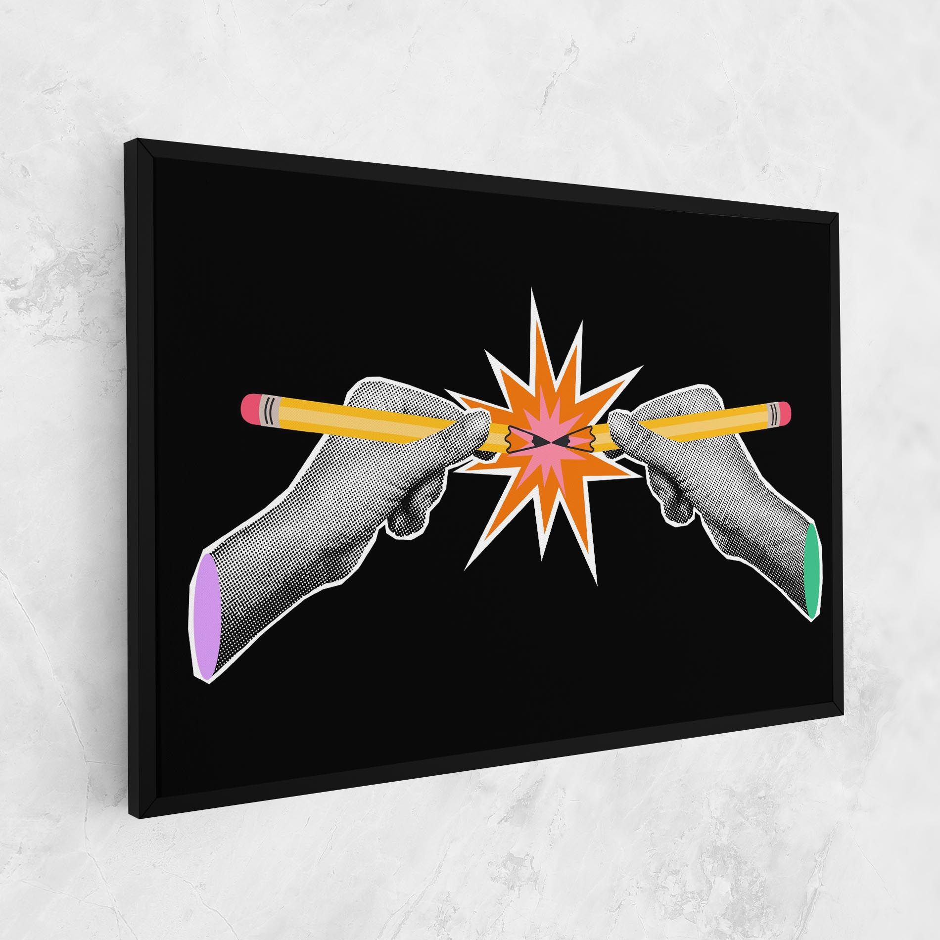 Pencil Hand mockup 1