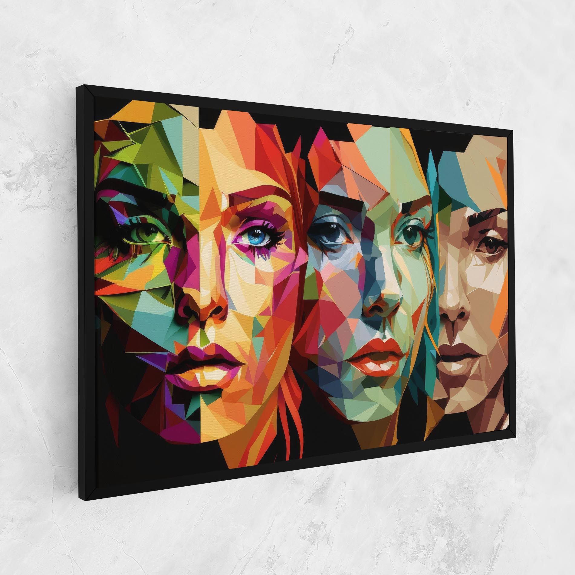 Women Face Collage mockup 1