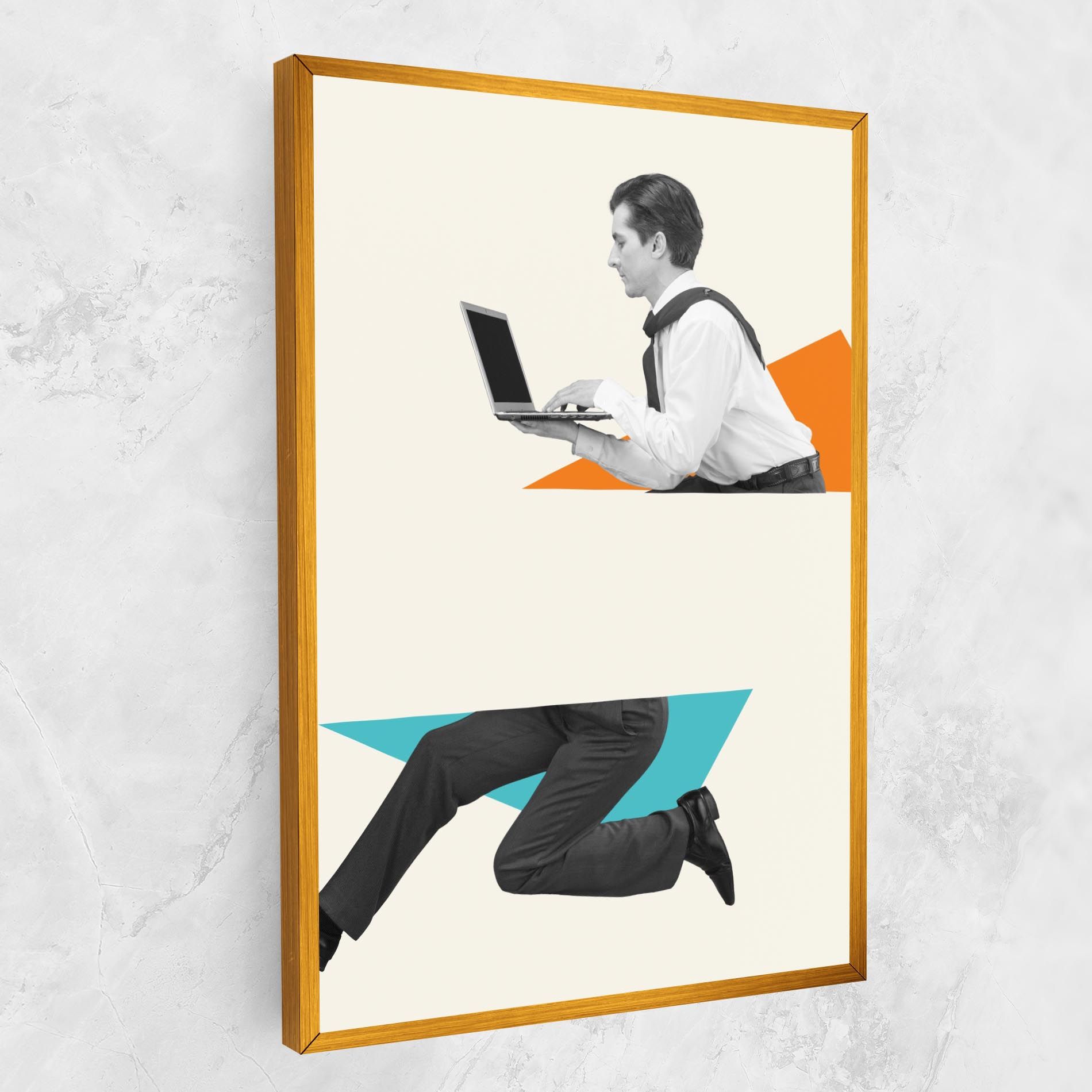 Businessman Collage mockup 1