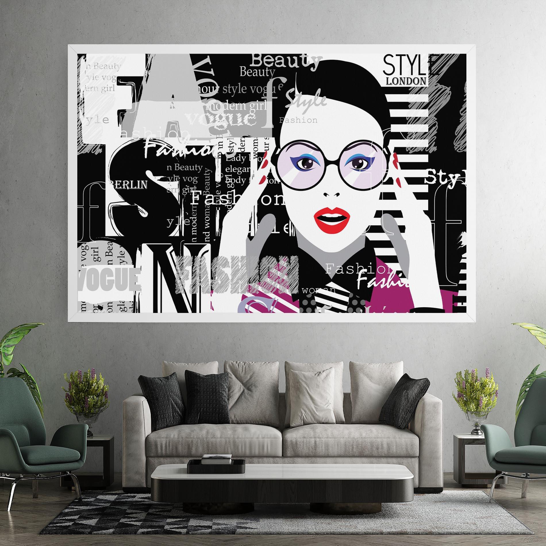 Vászonkép Fashion Collage mockup 7