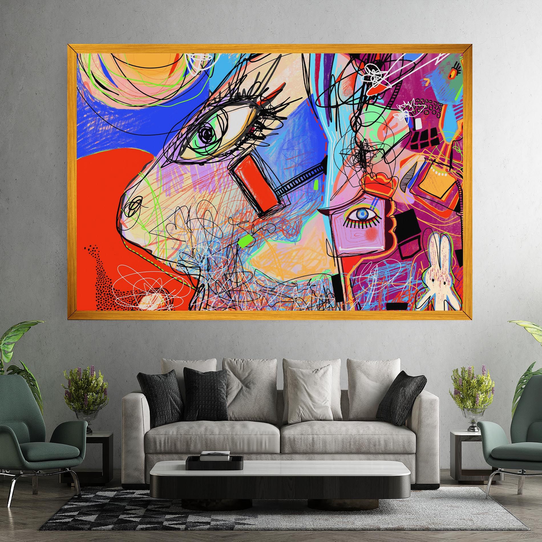 Animal Eye Art mockup 7