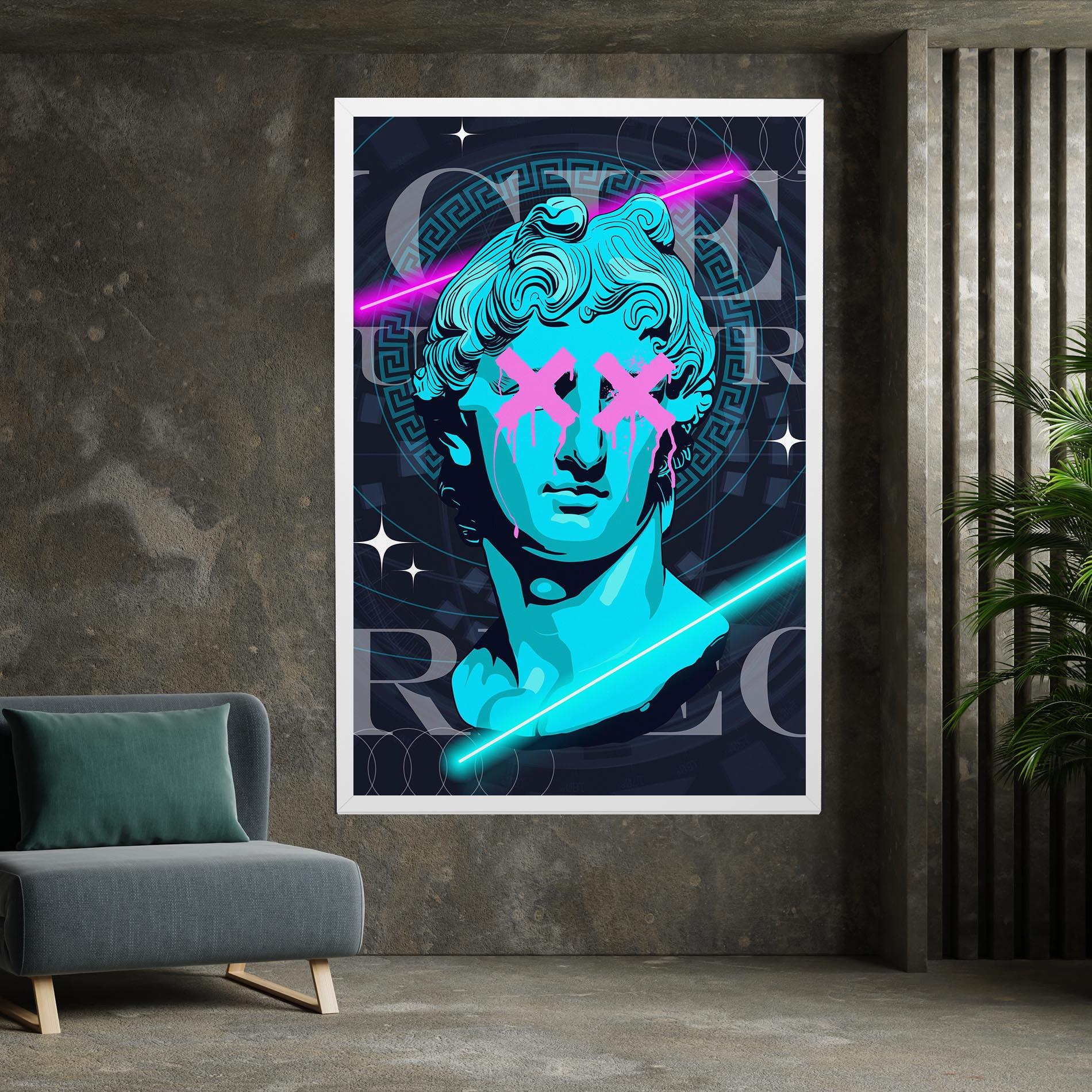 Vászonkép Sculptures mockup 7