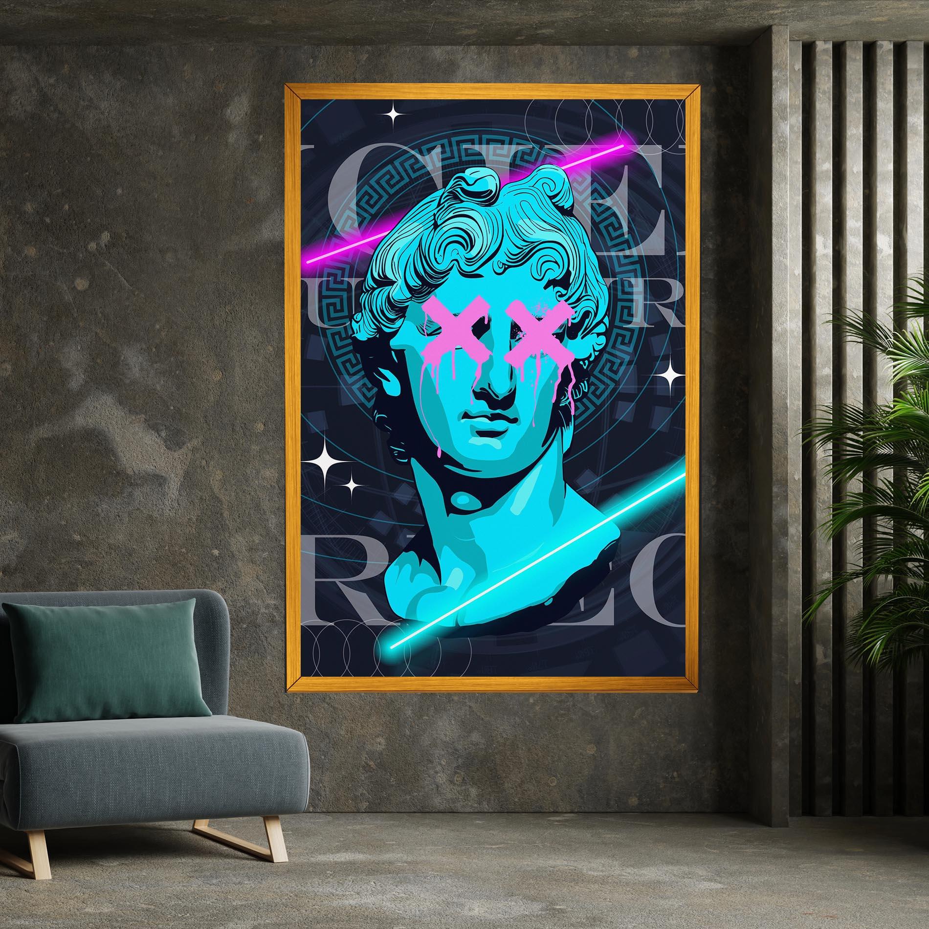 Vászonkép Sculptures mockup 7