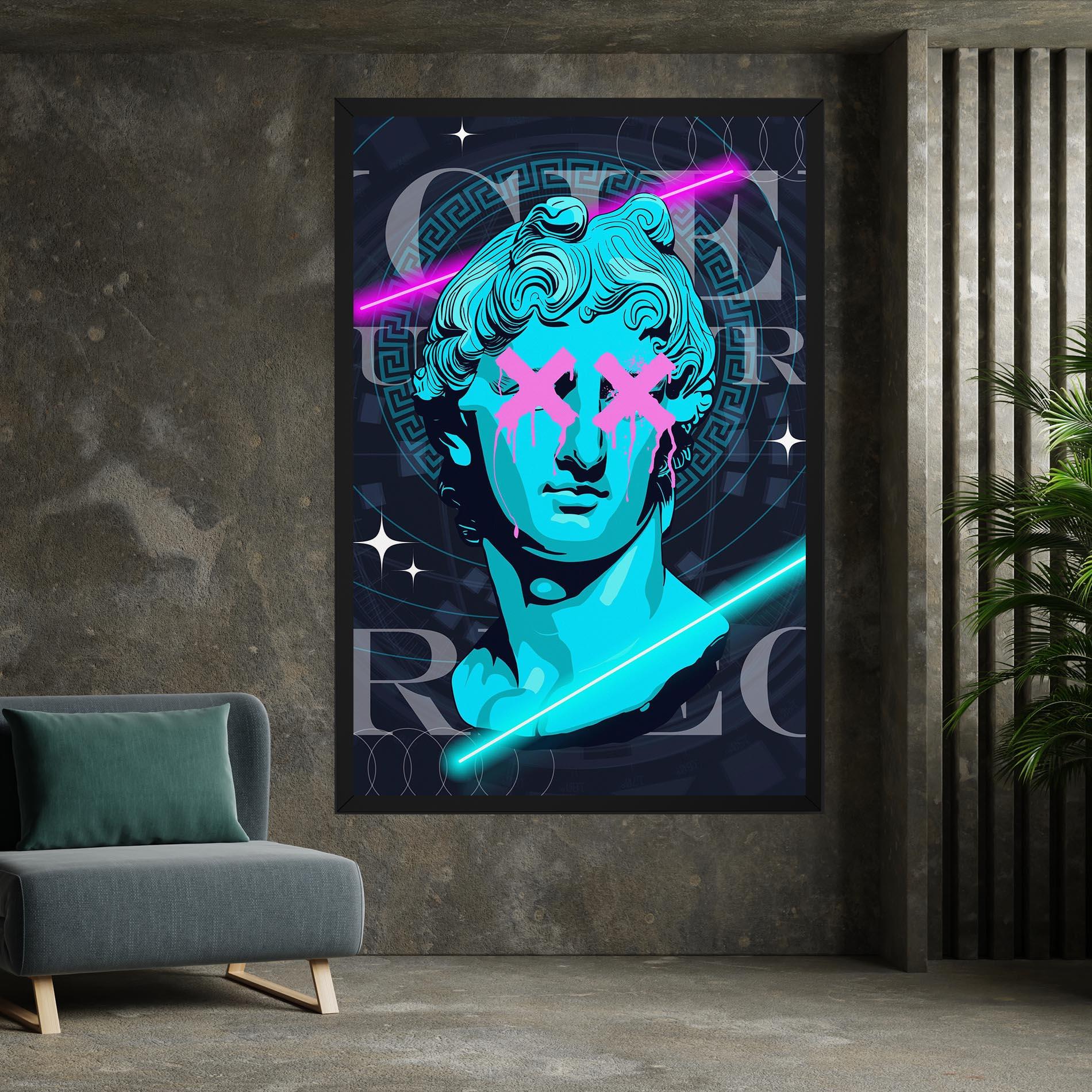 Vászonkép Sculptures mockup 7