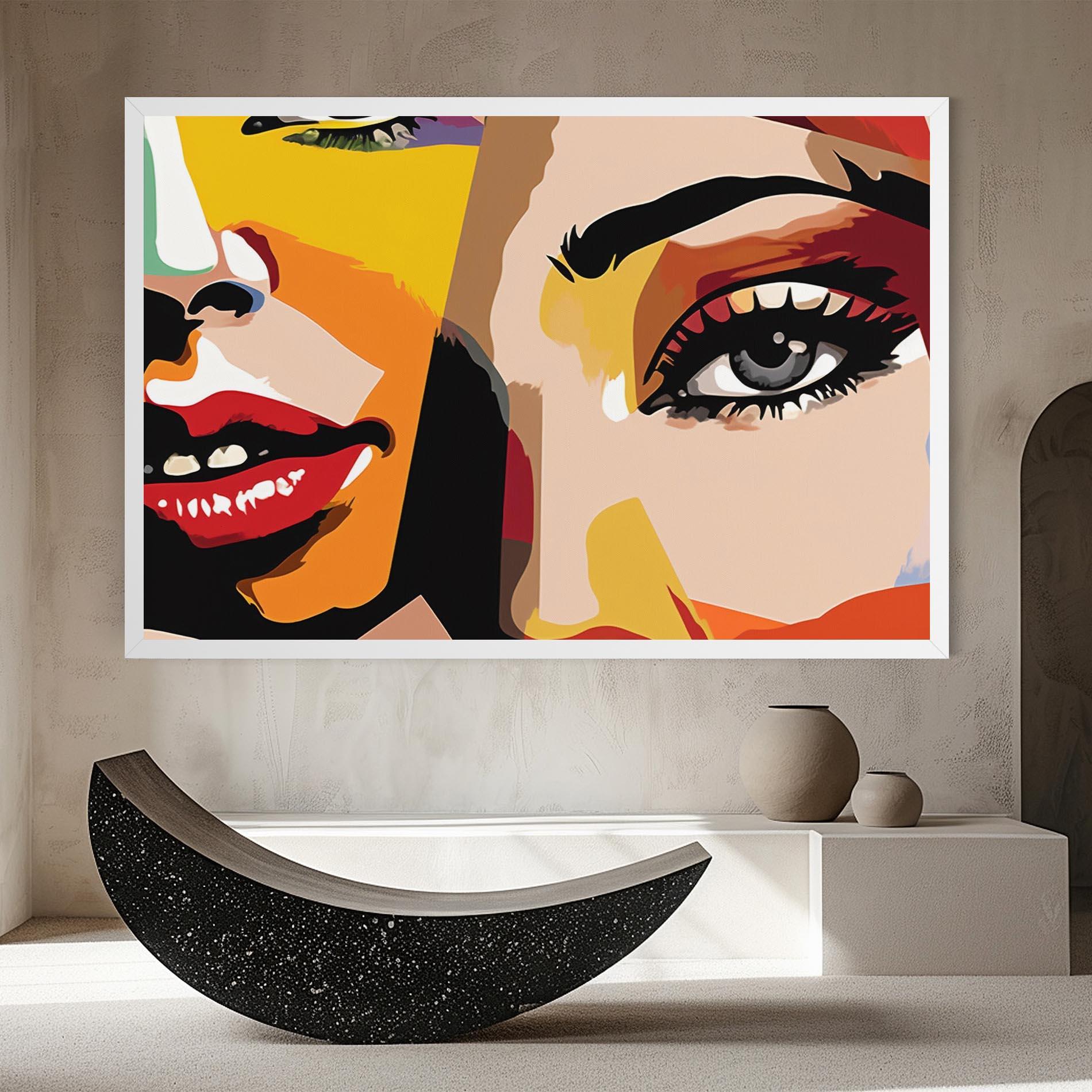 Vászonkép Beauty Woman Art mockup 8