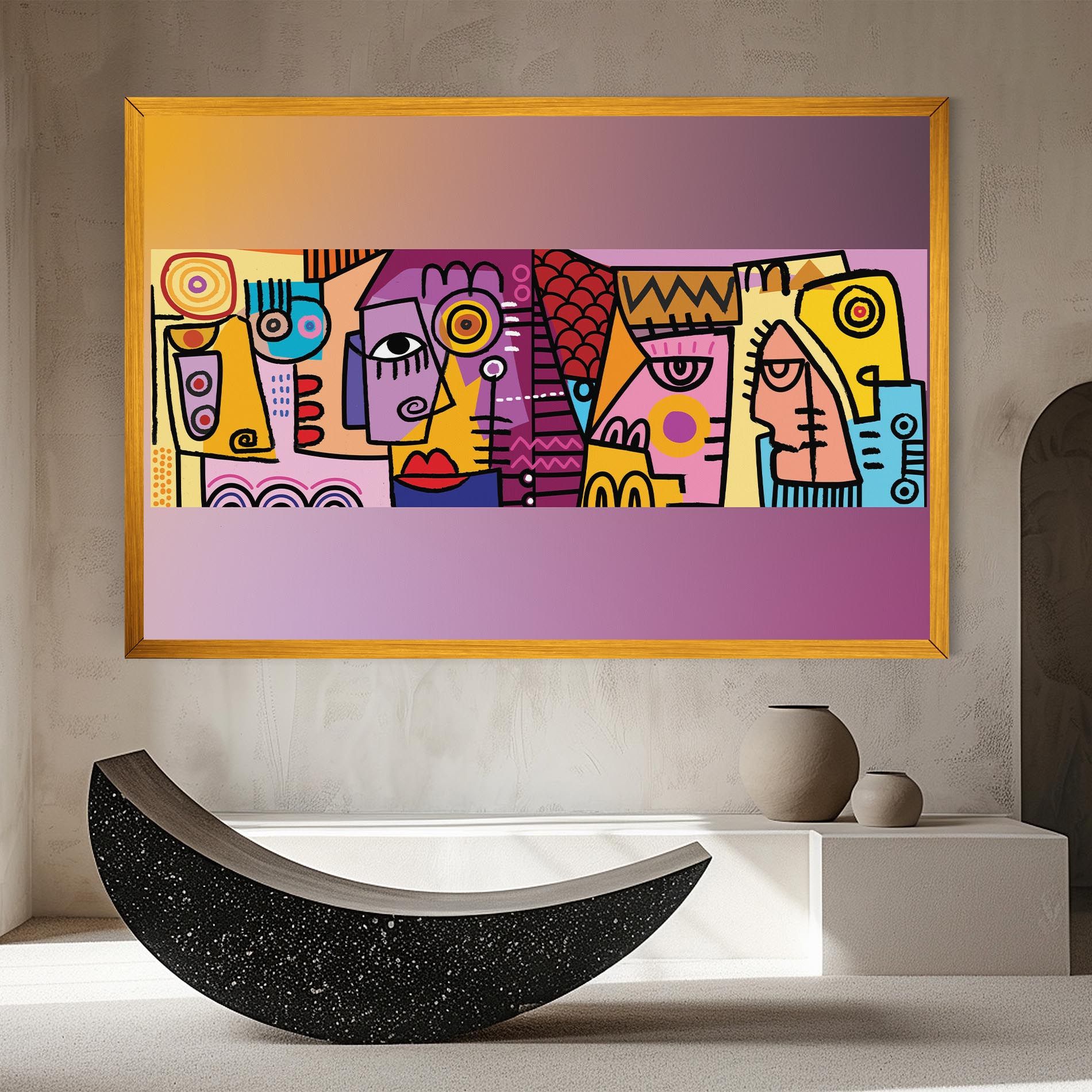 Face Group Purple mockup 8