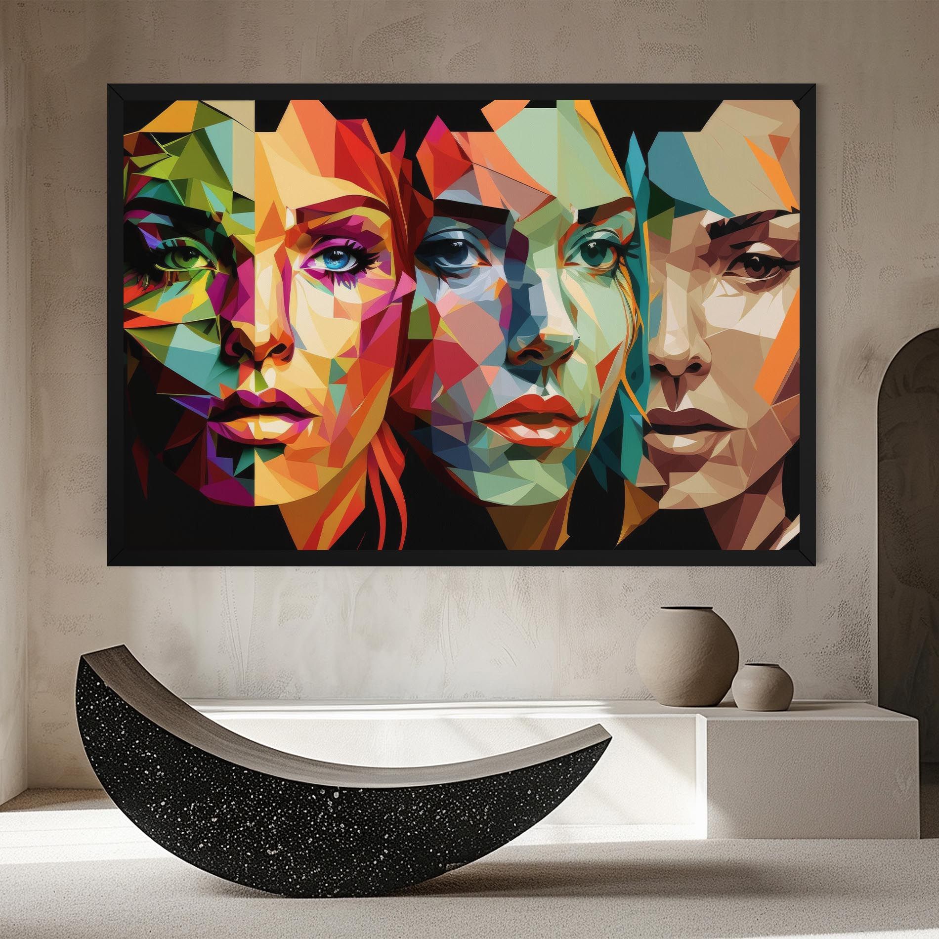 Women Face Collage mockup 8