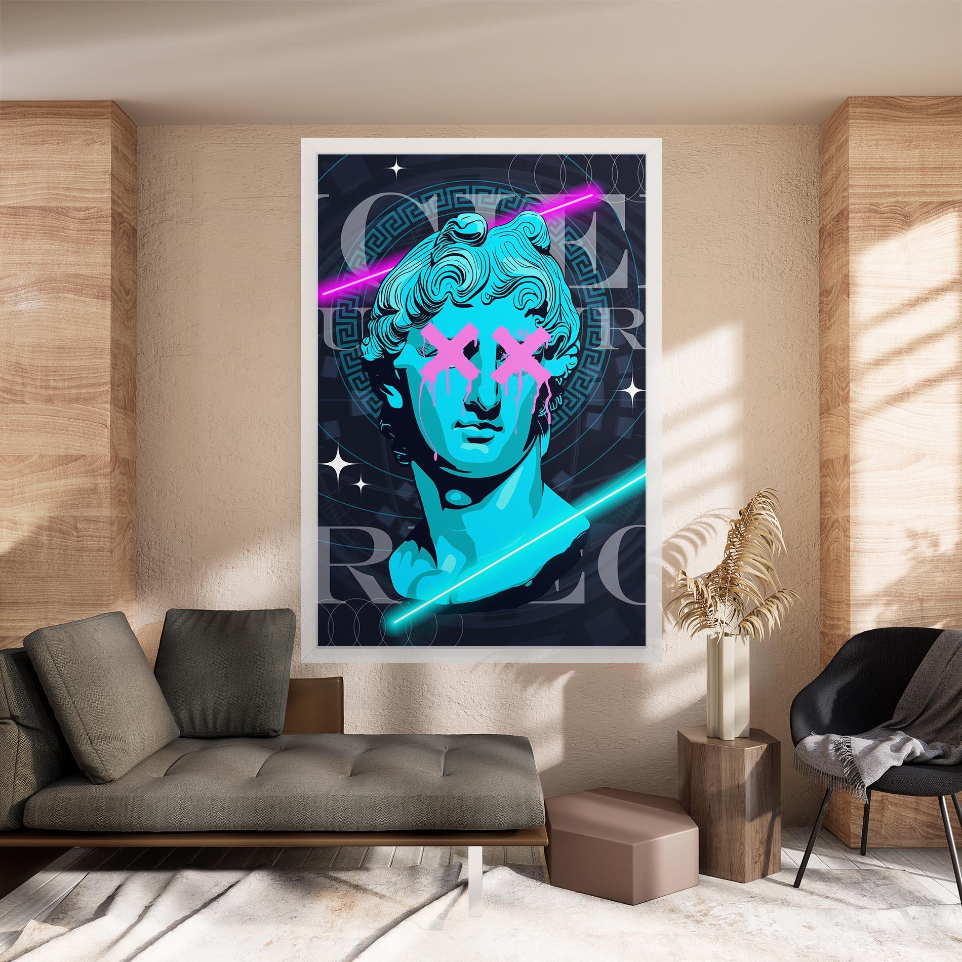 Vászonkép Sculptures mockup 8