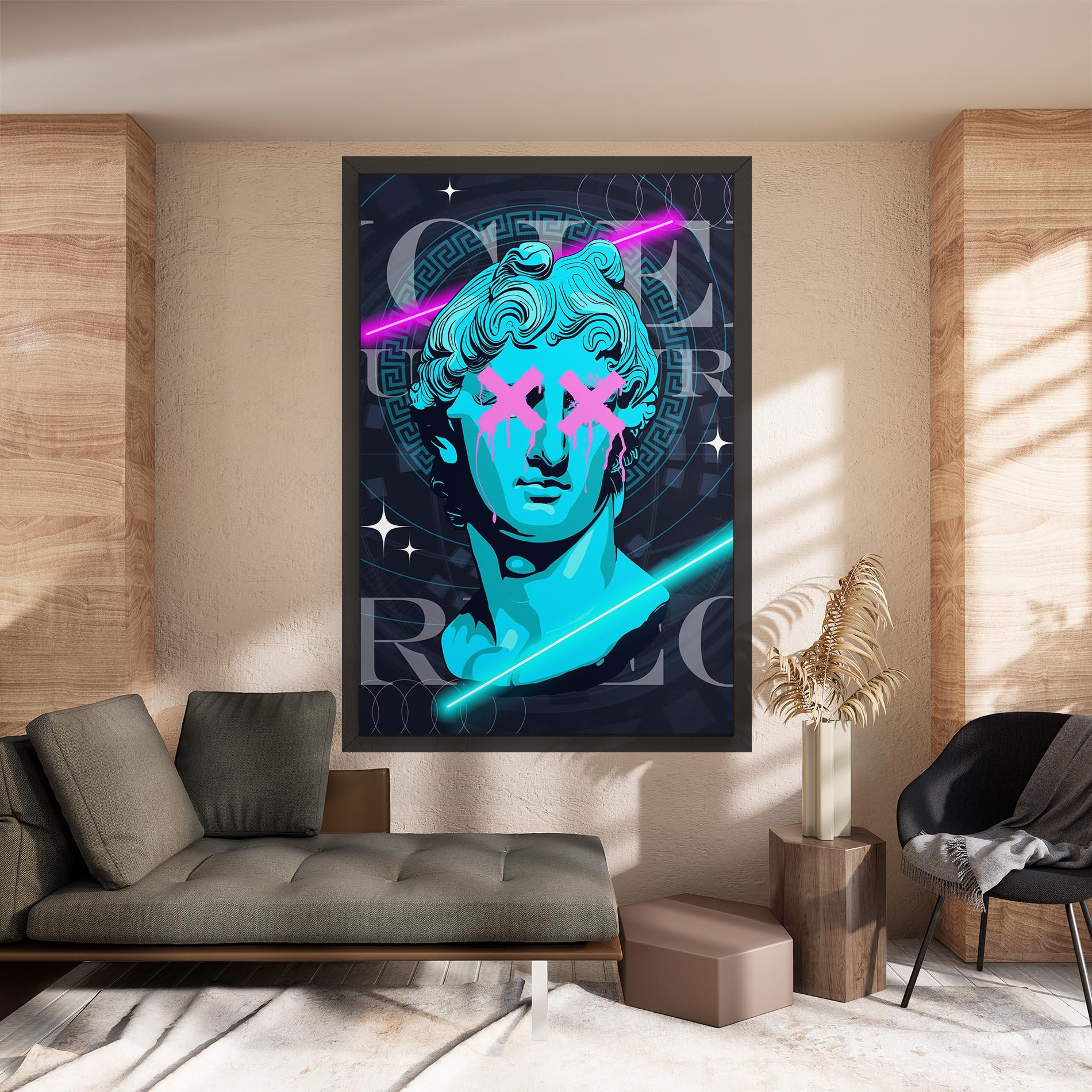 Vászonkép Sculptures mockup 8