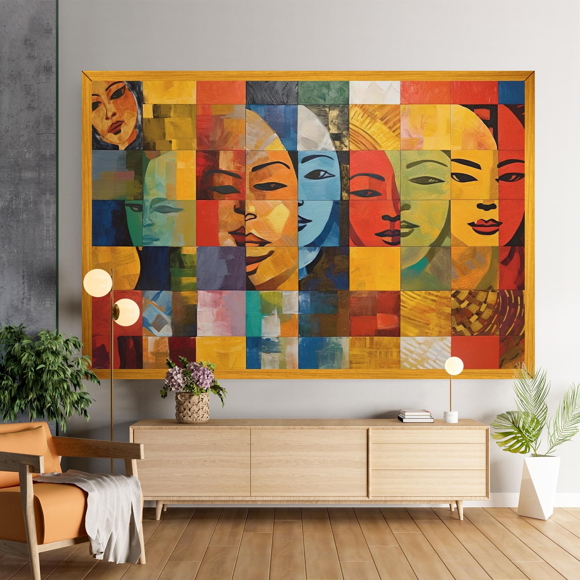 Abstract Concept Collage mockup 9