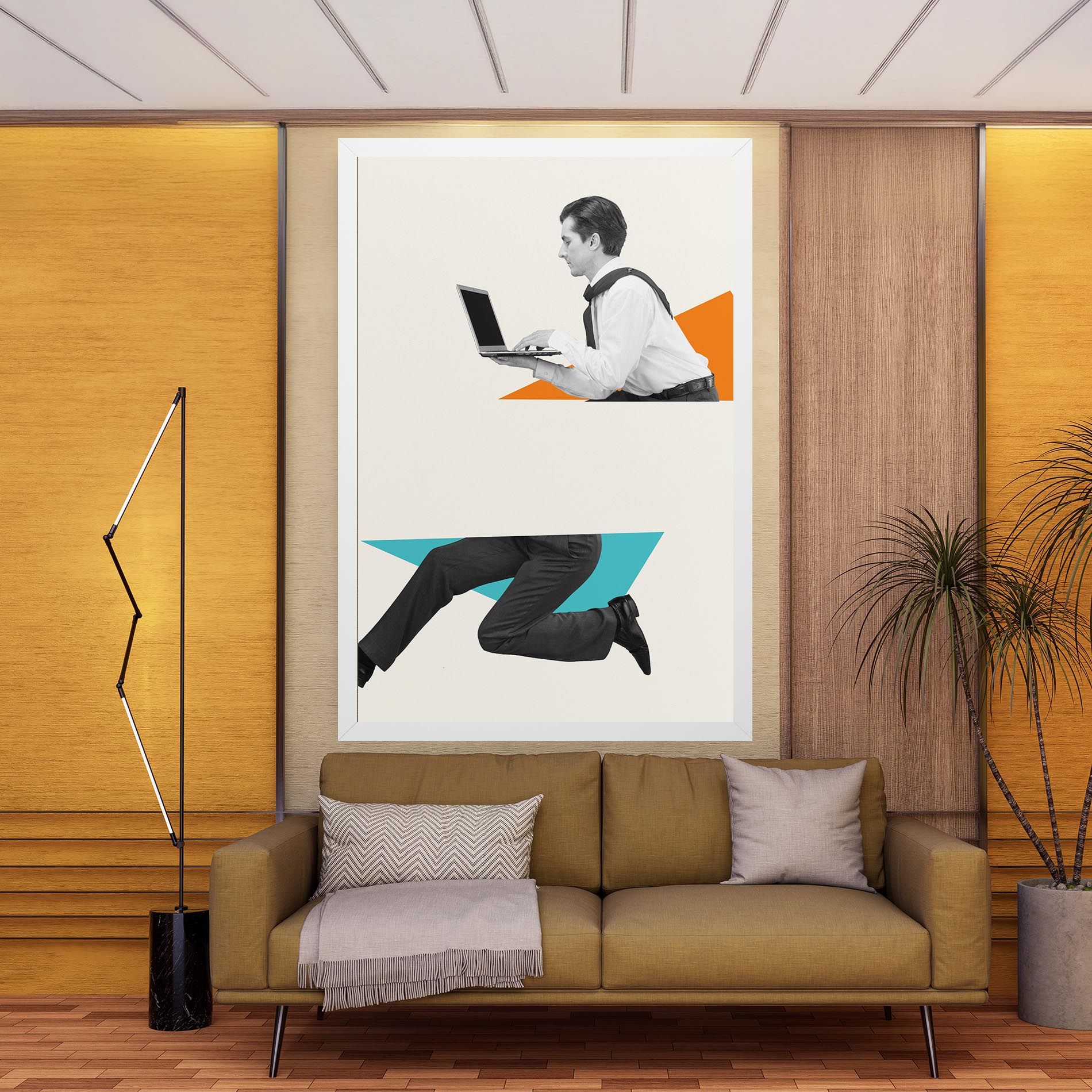 Businessman Collage mockup 9